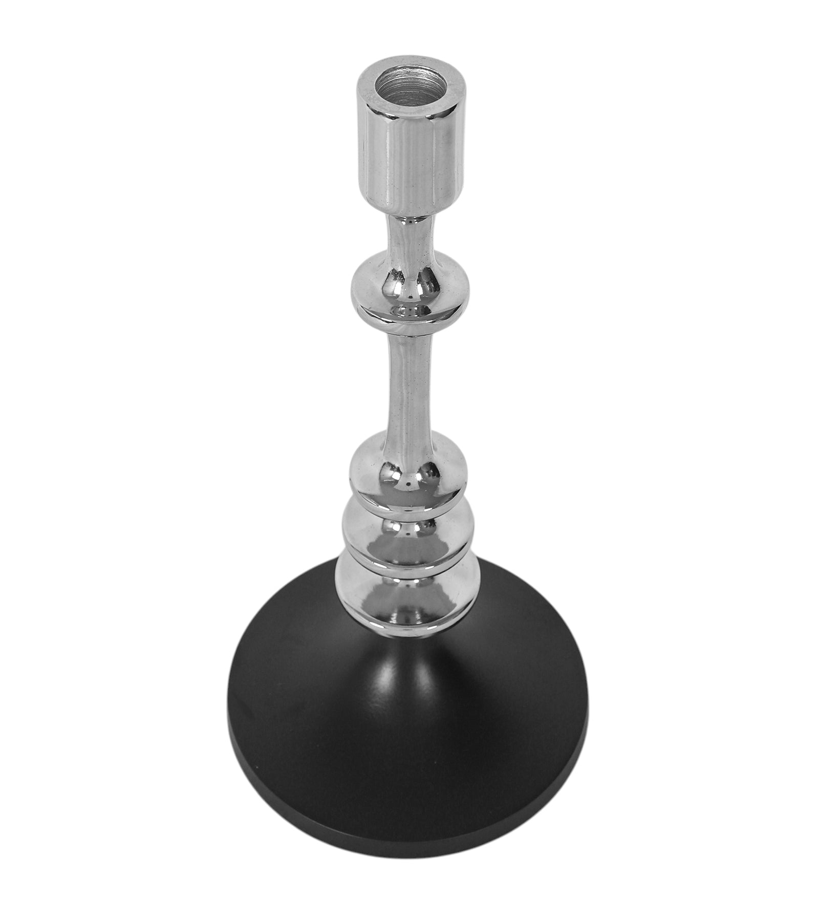 Aristea Silver Candle Holder Small