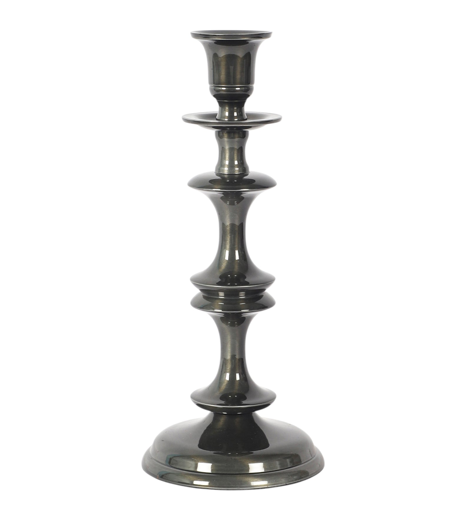 Imperium Solo Tall Black  Candleholder