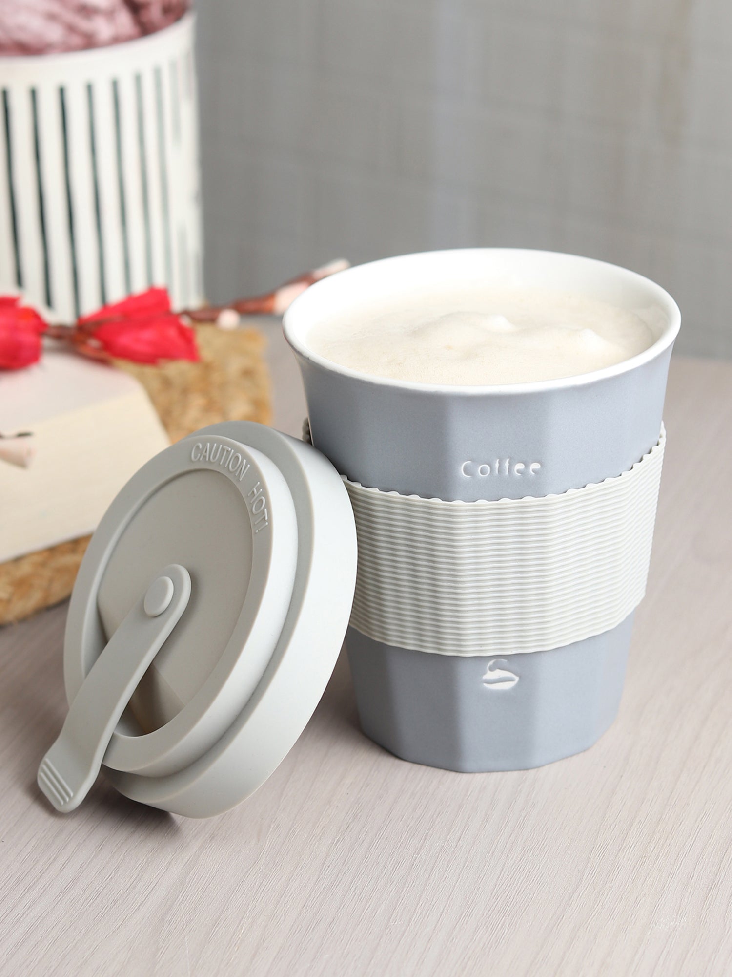 Milo Coffee Grey ceramic Mug