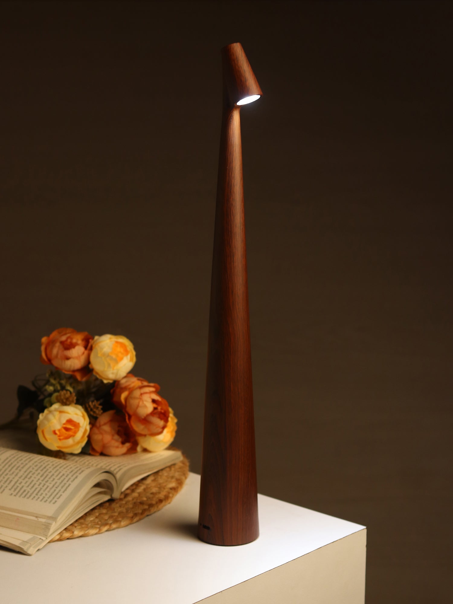 Baron Natural Wood Table  Lamp