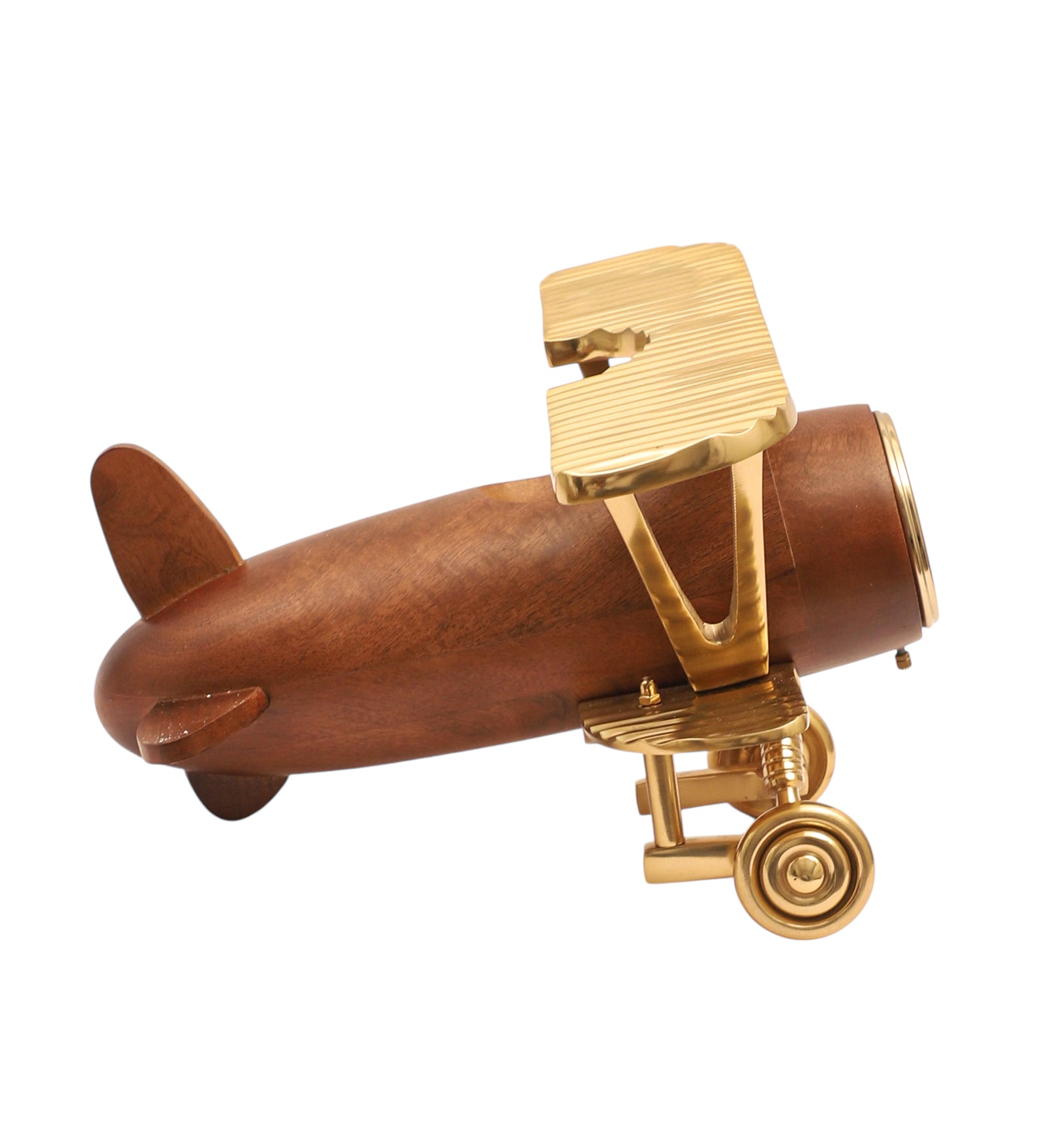 Meridian’s Sentinel table clock Gold