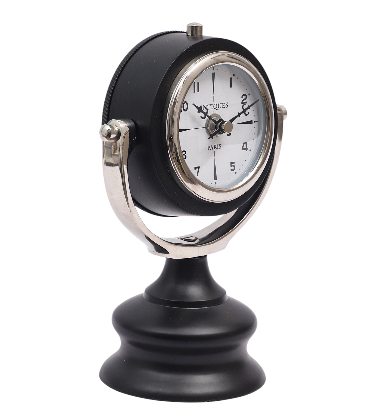 Marinus Table Clock Silver