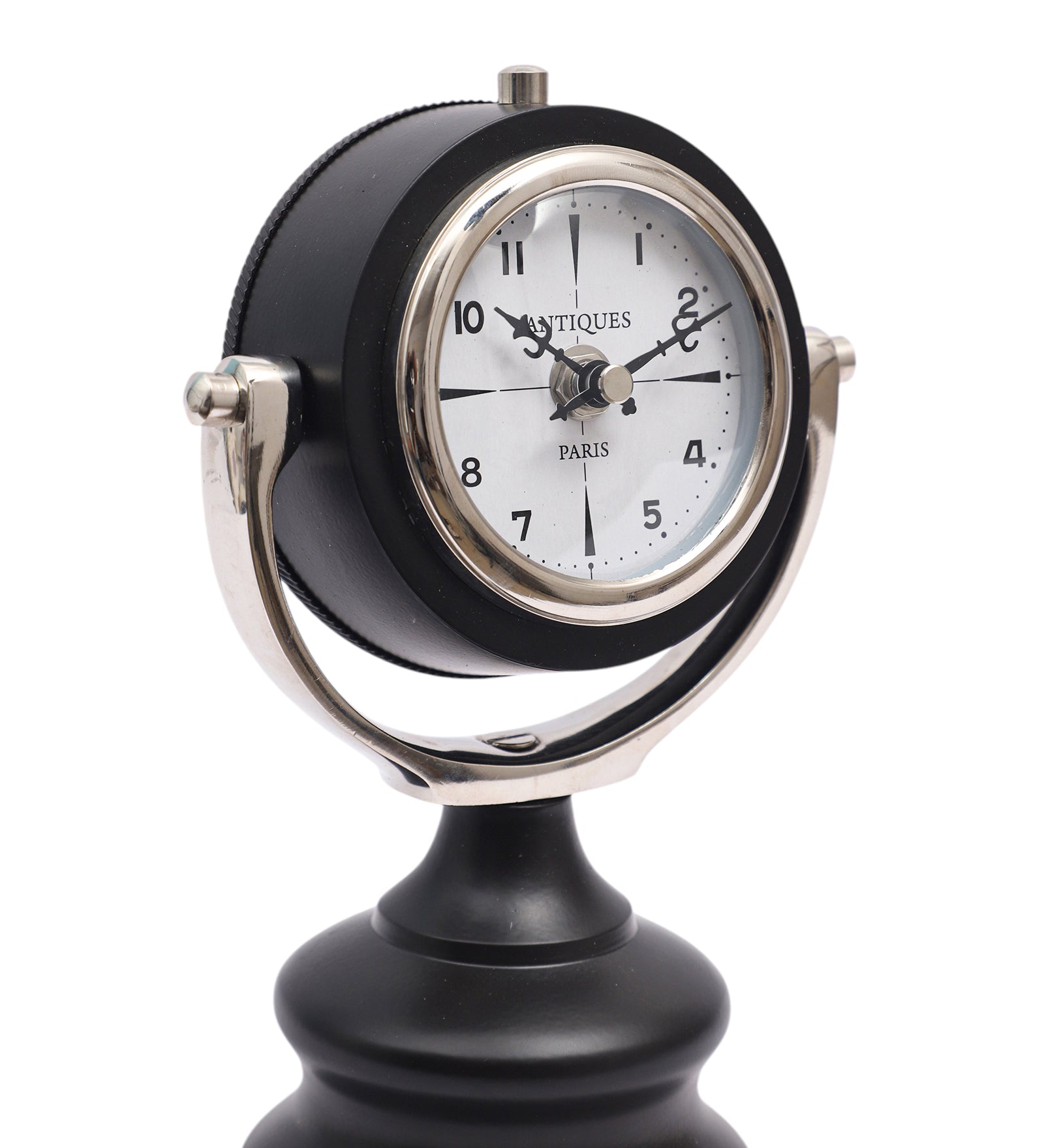 Marinus Table Clock Silver