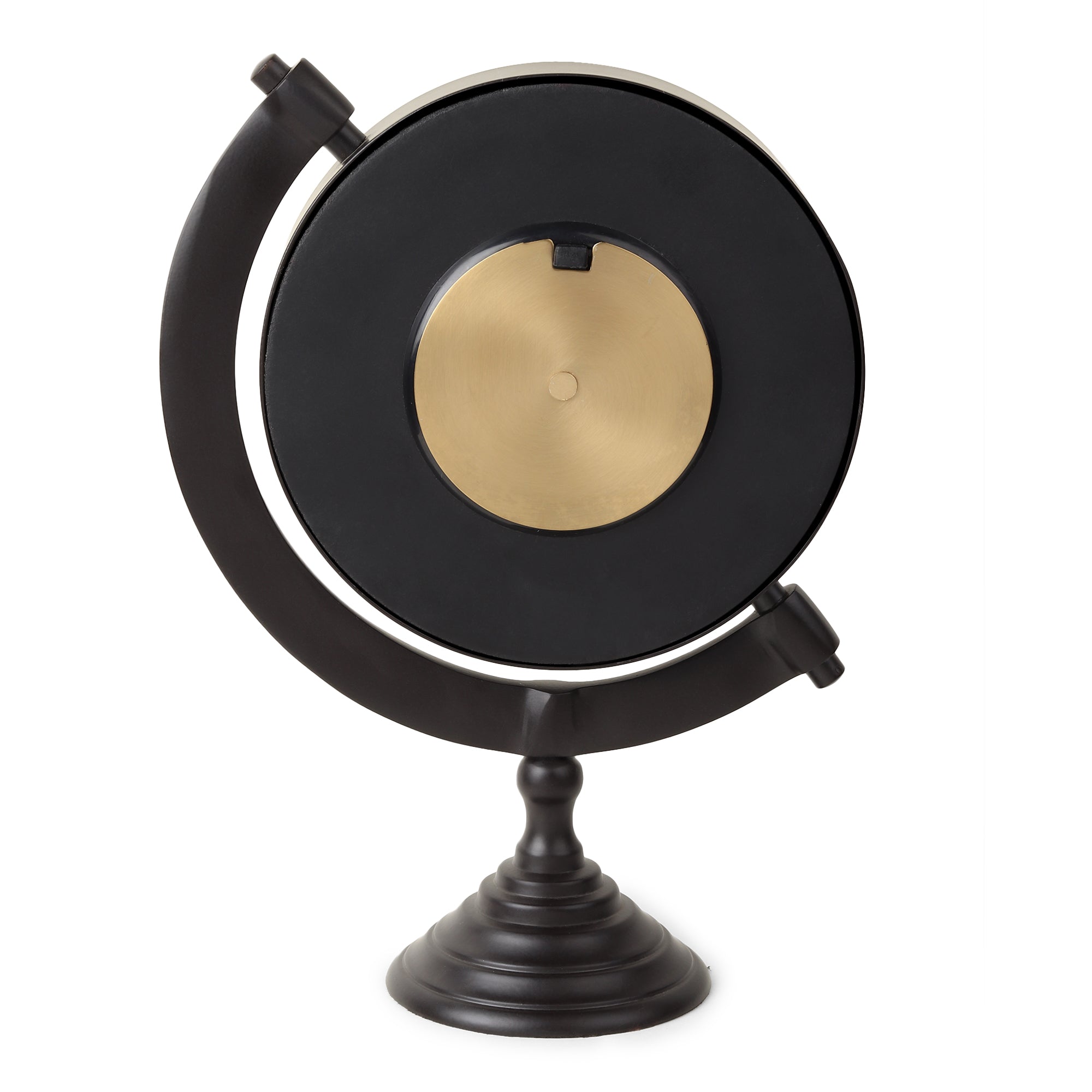 Veloria Black Desk Clock