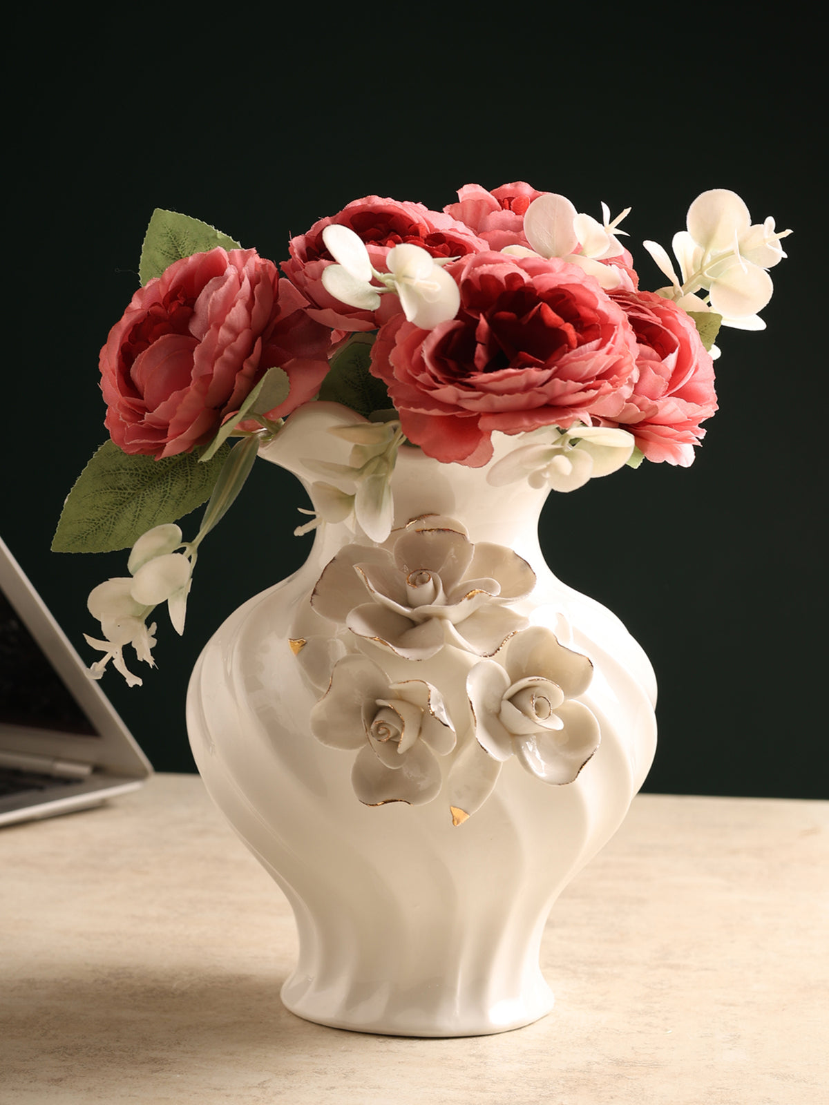 Odessa Fleur Porcelain Vase