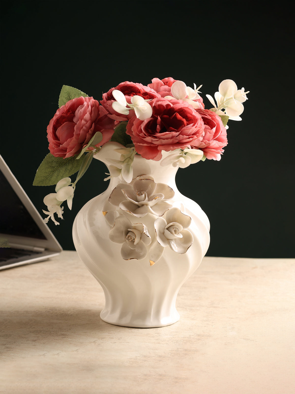 Odessa Fleur Porcelain Vase