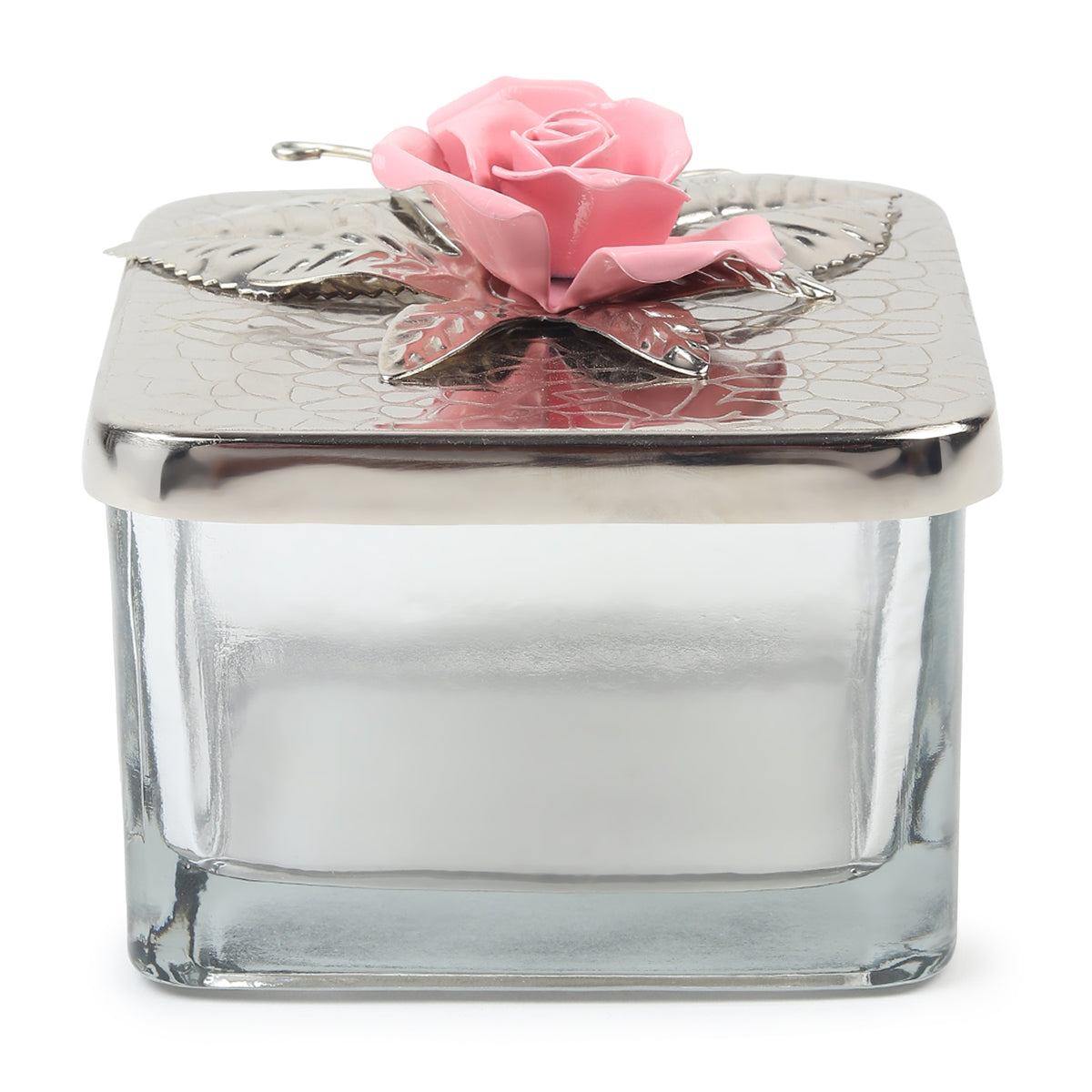 Petal Eclat Pink Square storage Box