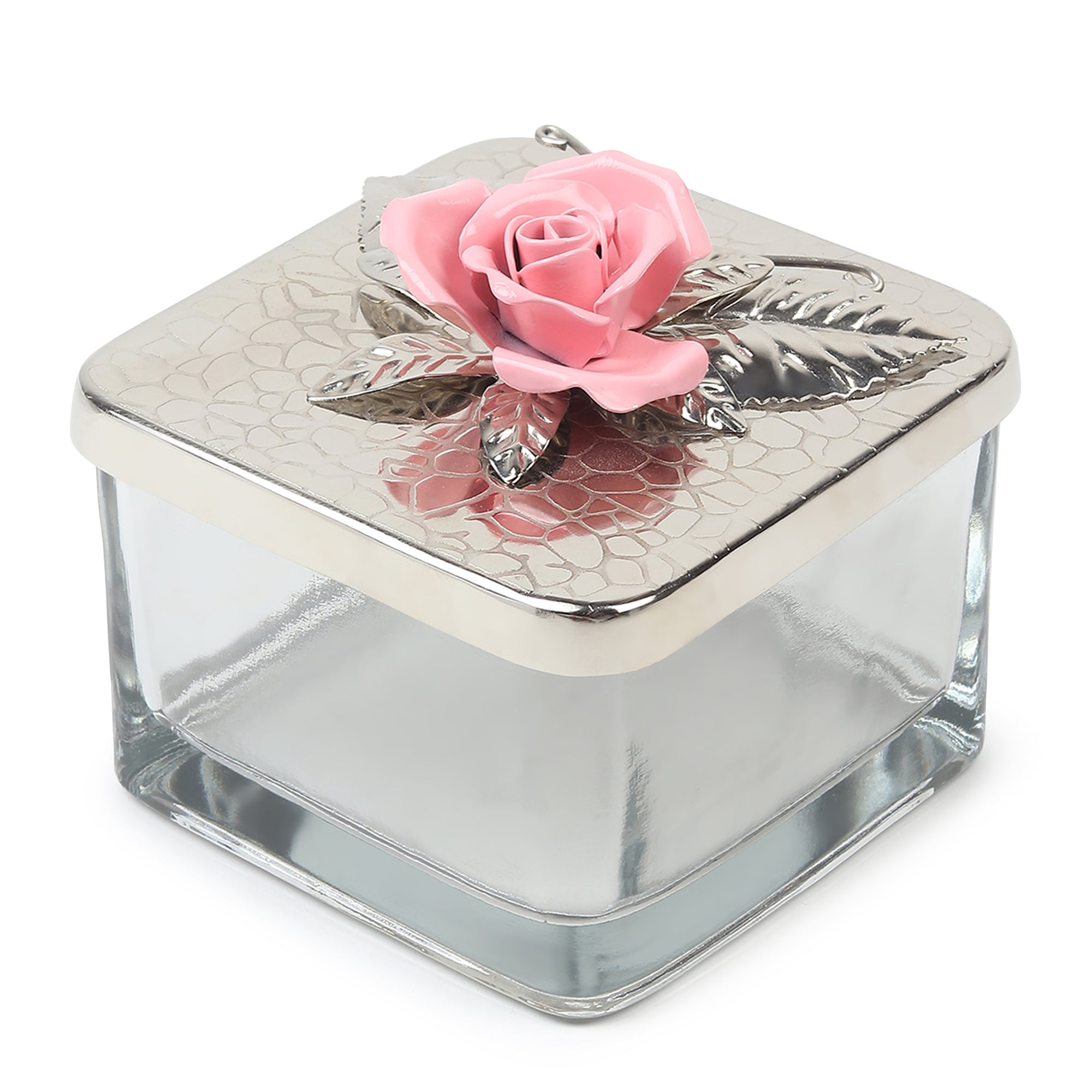 Petal Eclat Pink Square storage Box