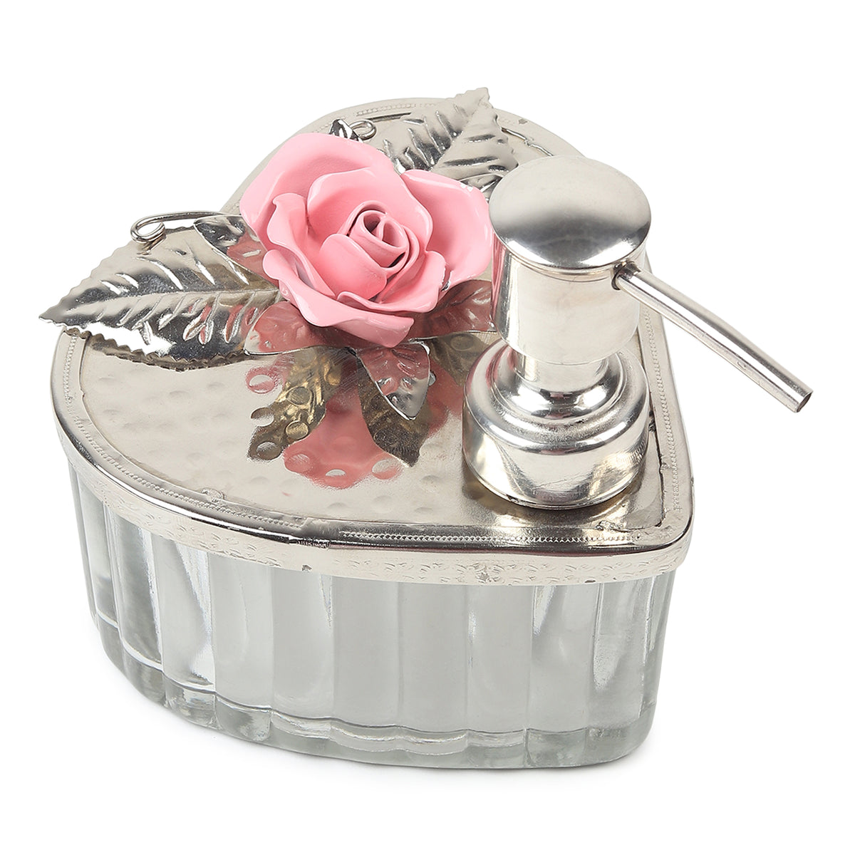 Petal Eclat Pink Glass Dispenser