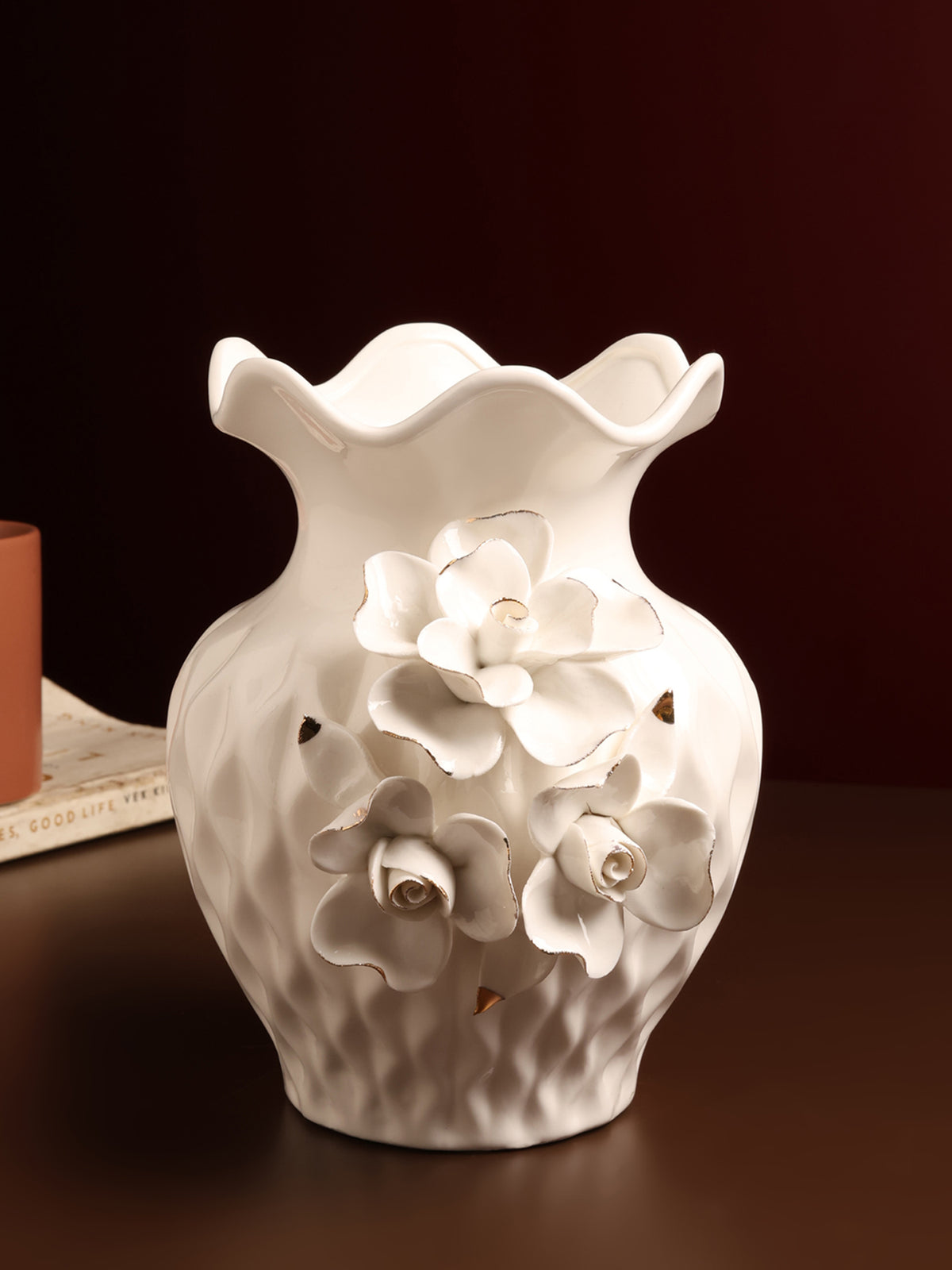 Odetta Fleur Porcelain Vase