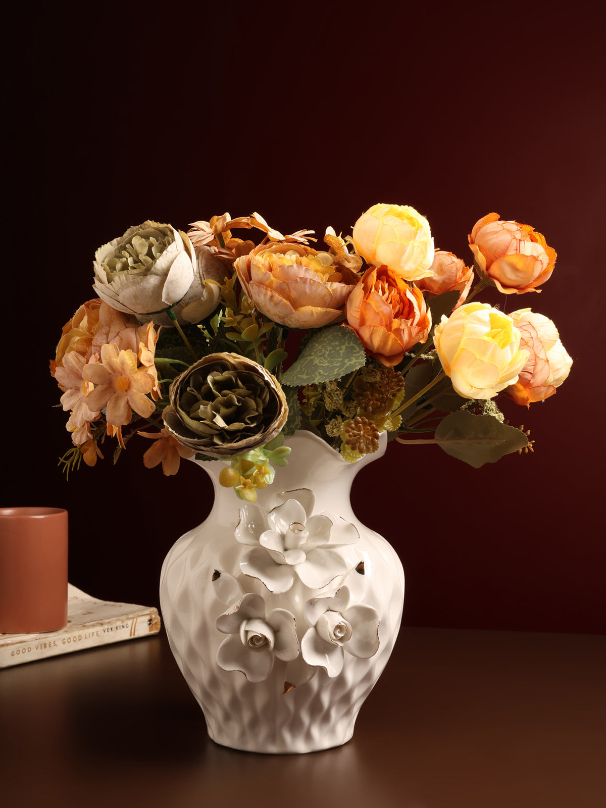 Odetta Fleur Porcelain Vase