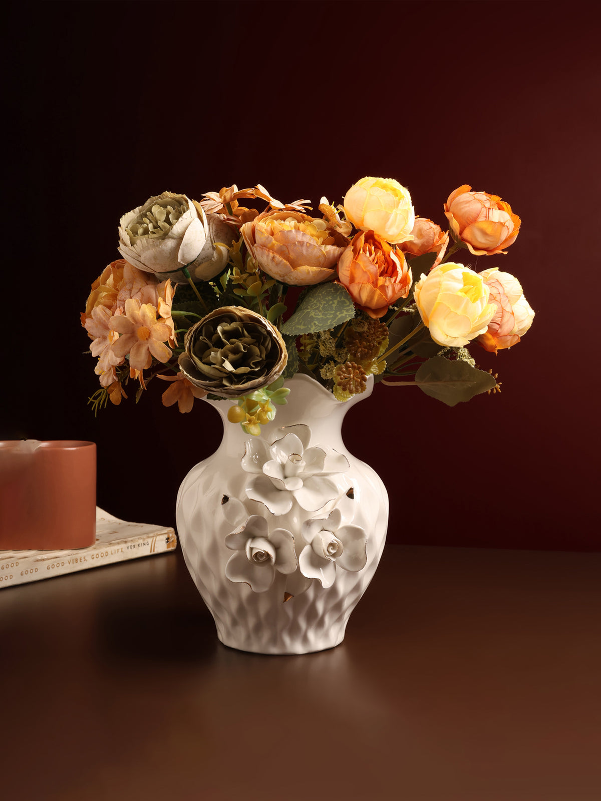 Odetta Fleur Porcelain Vase