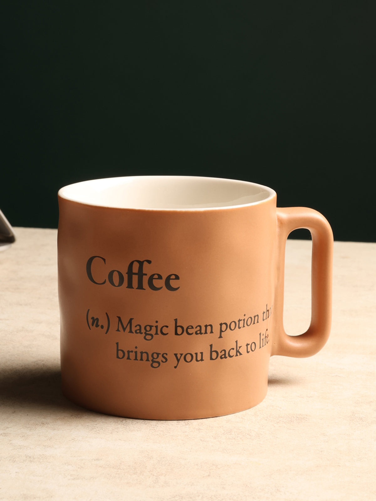 Quip Beige ceramic Mug