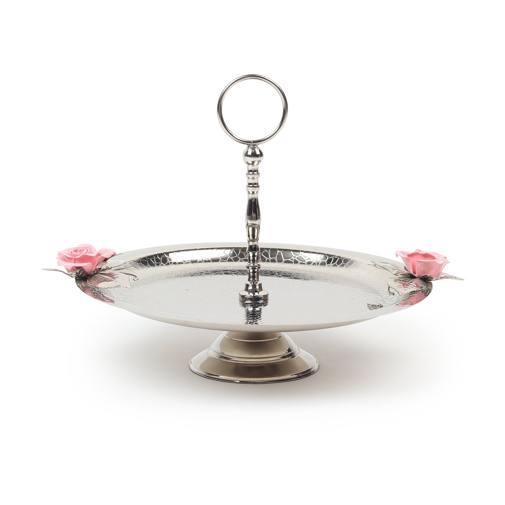 Petal Eclat Pink Cake Stand