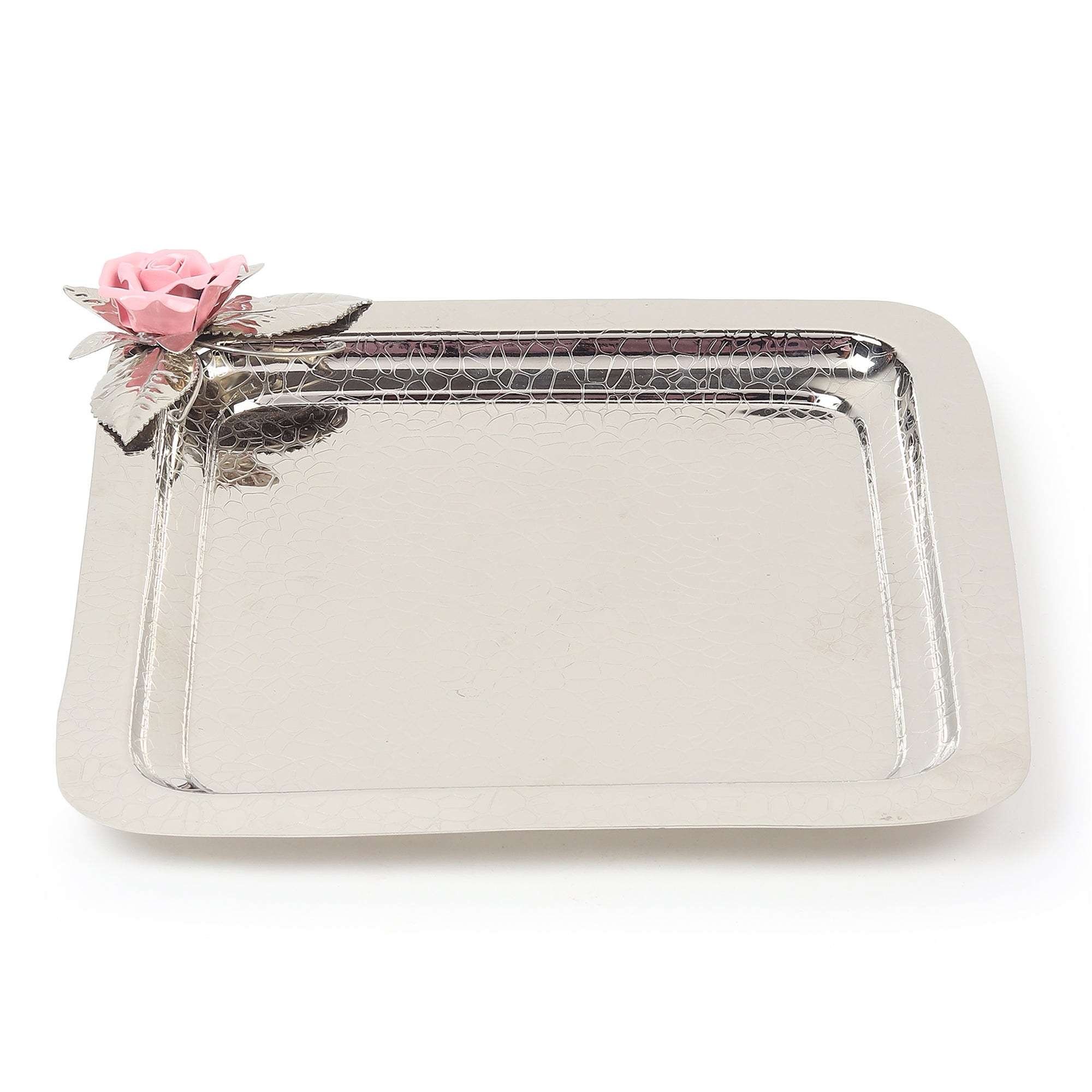 Petal Eclat Pink Square Tray