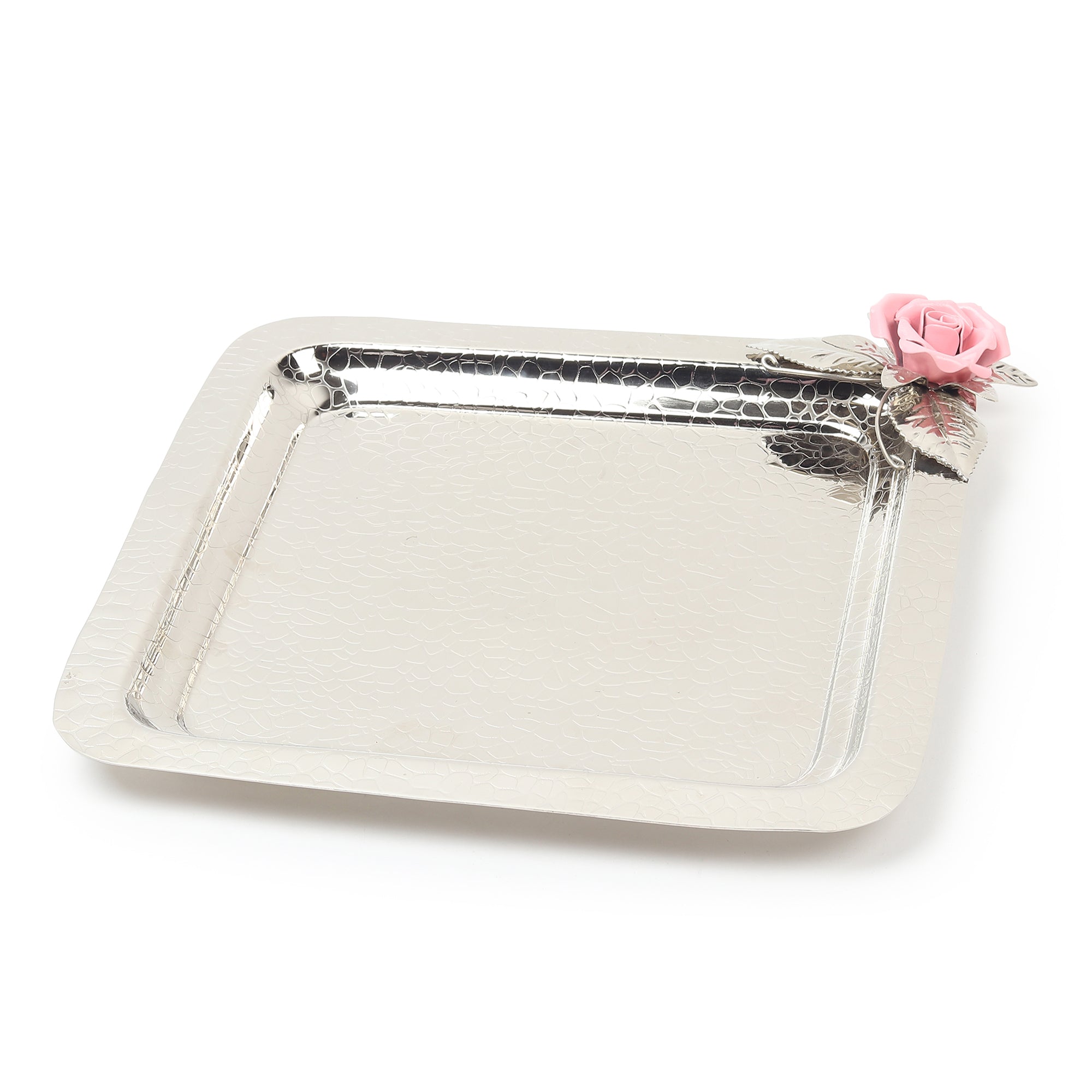 Petal Eclat Pink Square Tray