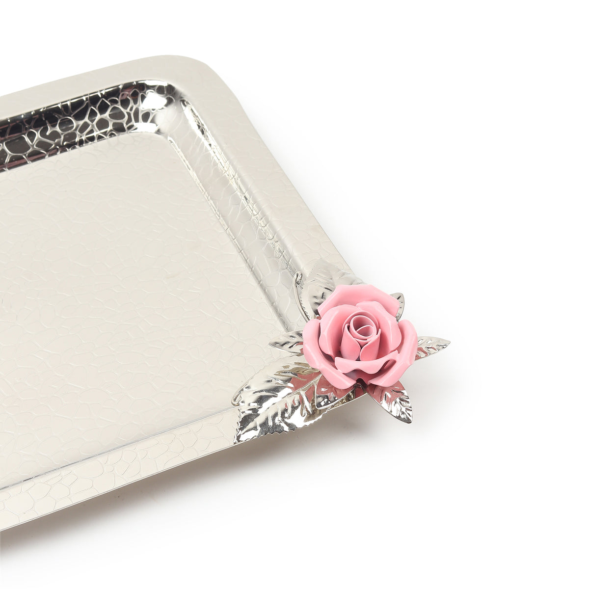 Petal Eclat Pink Square Tray