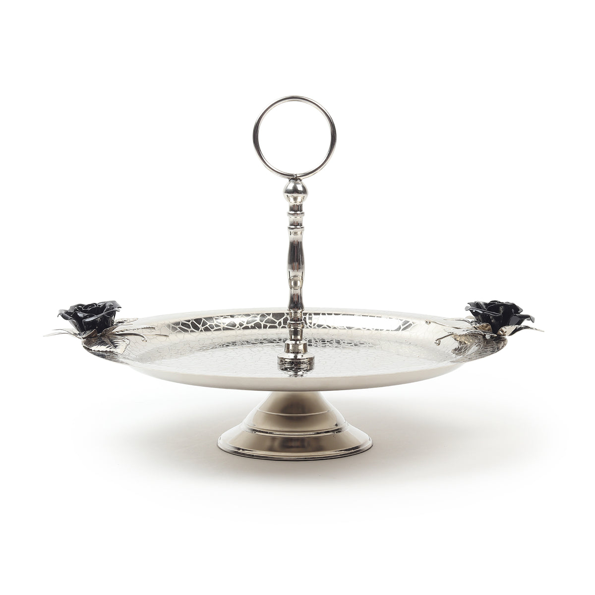Petal Eclat Black Cake Stand