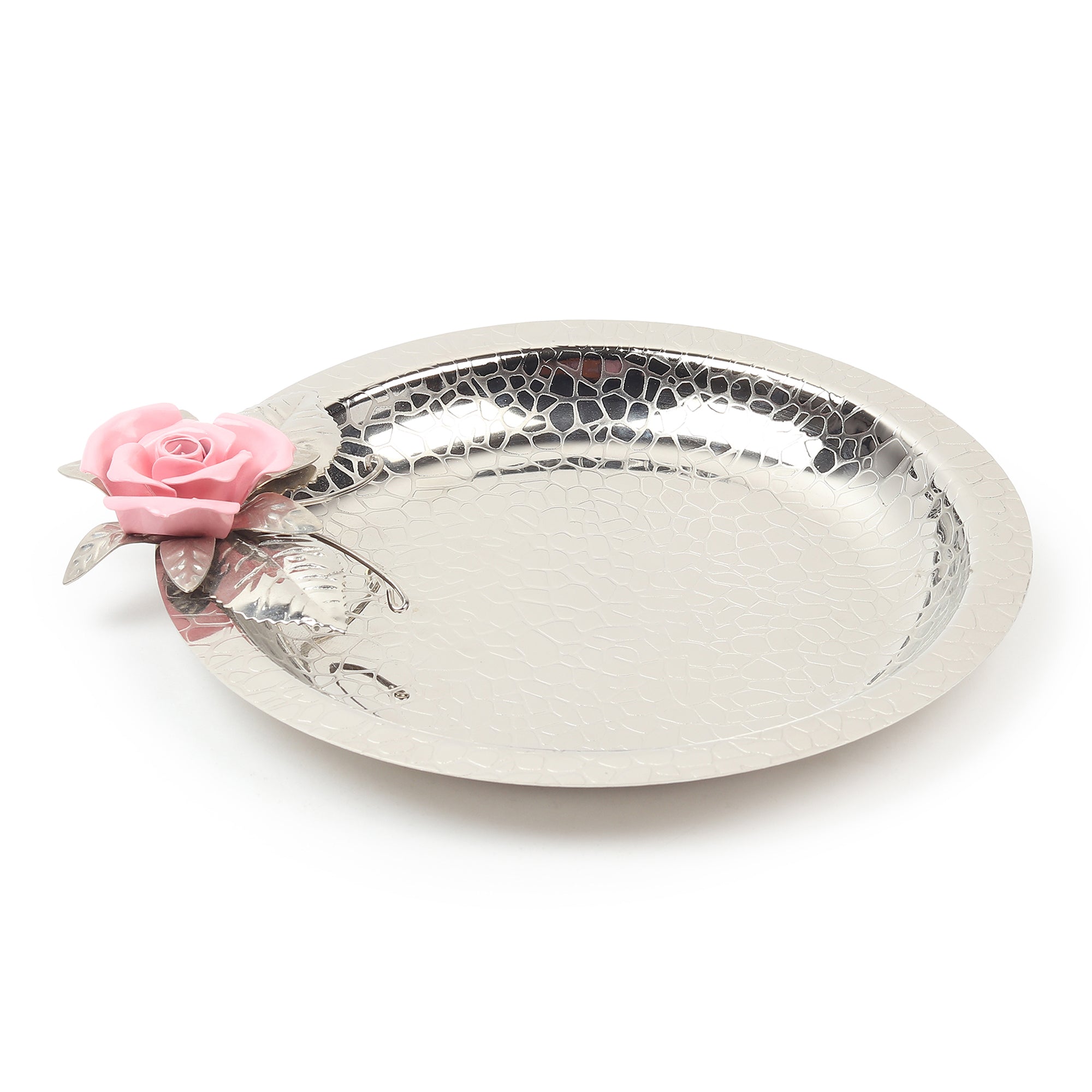 Petal Eclat Pink Circle Plate