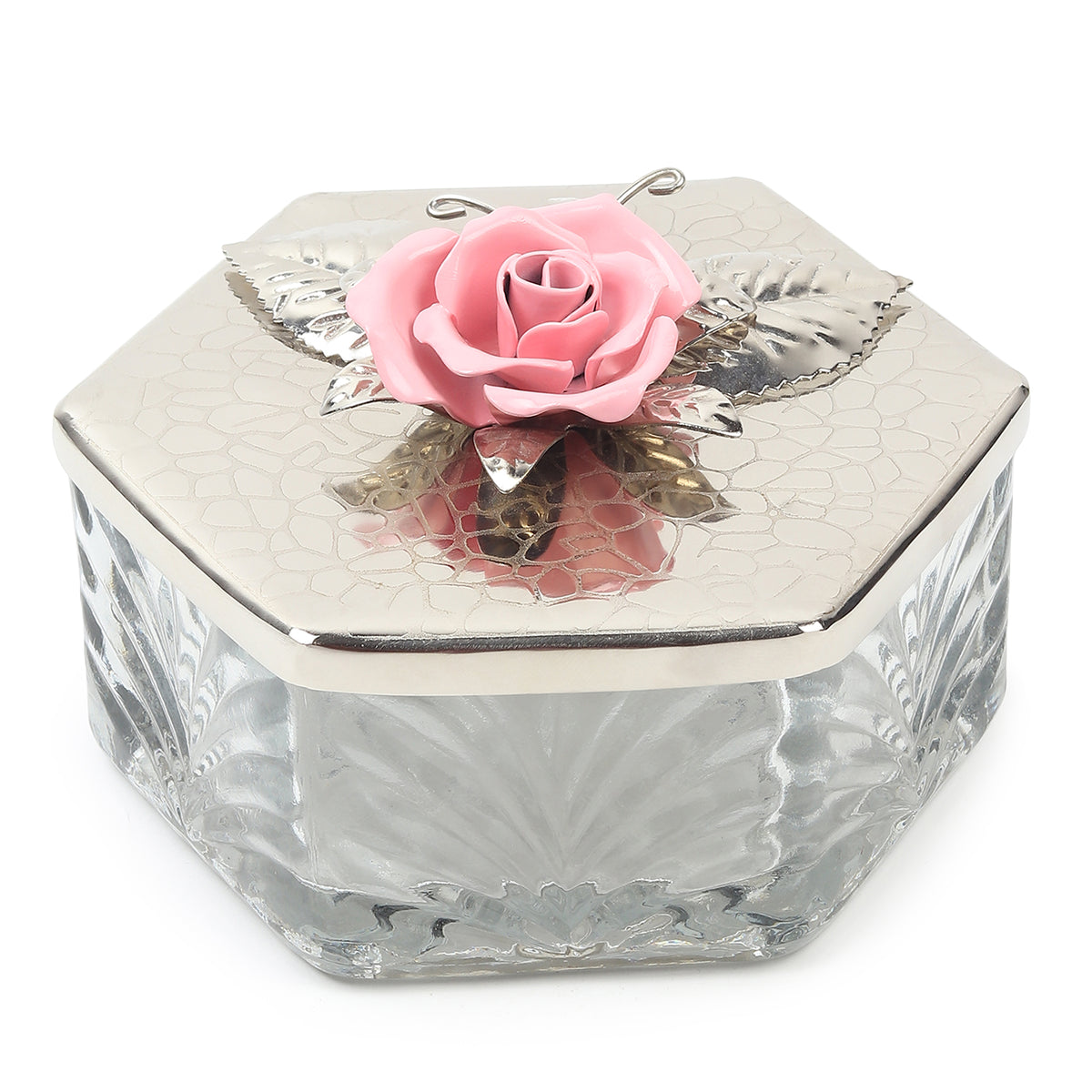 Petal Eclat Pink Hexa Storage Box