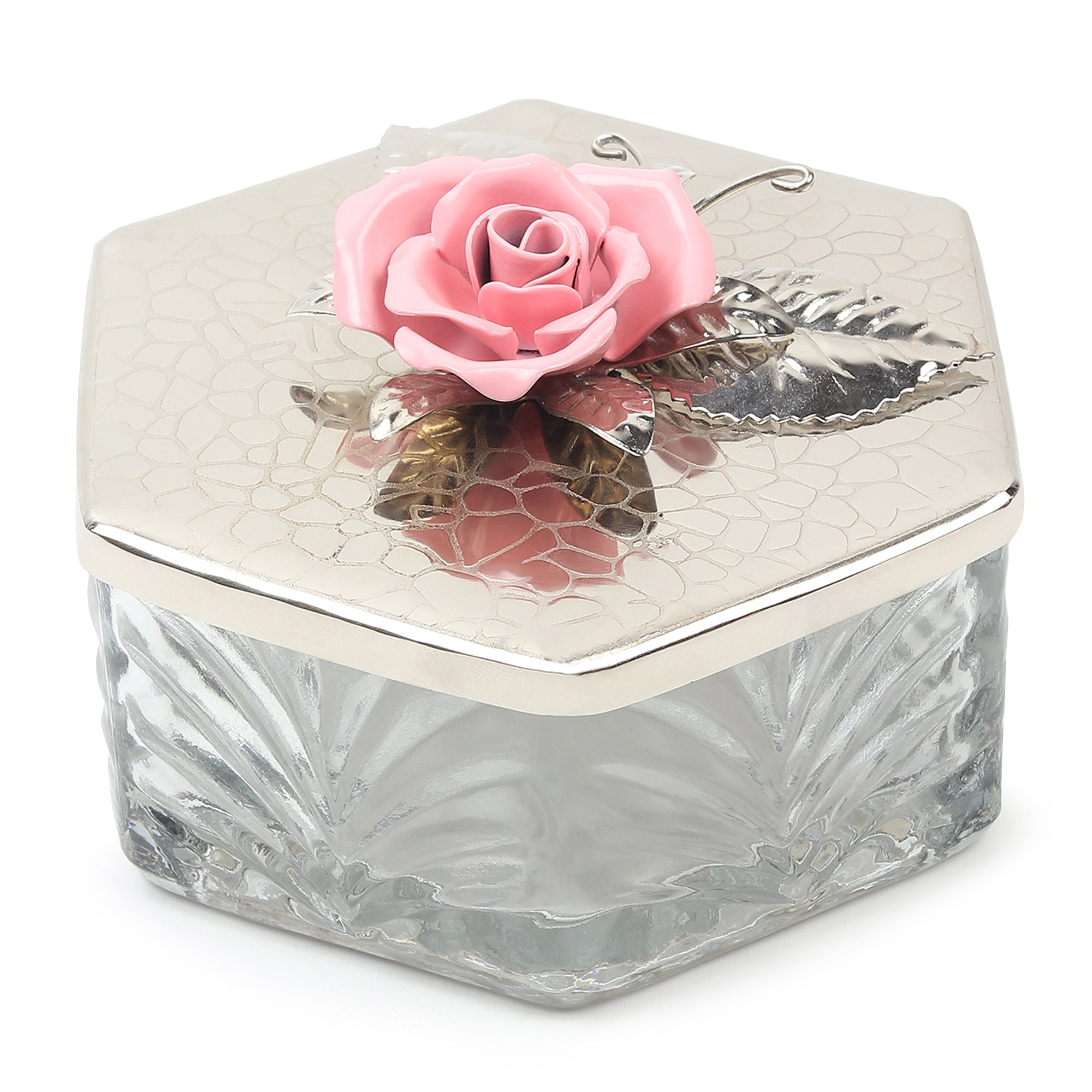 Petal Eclat Pink Hexa Storage Box