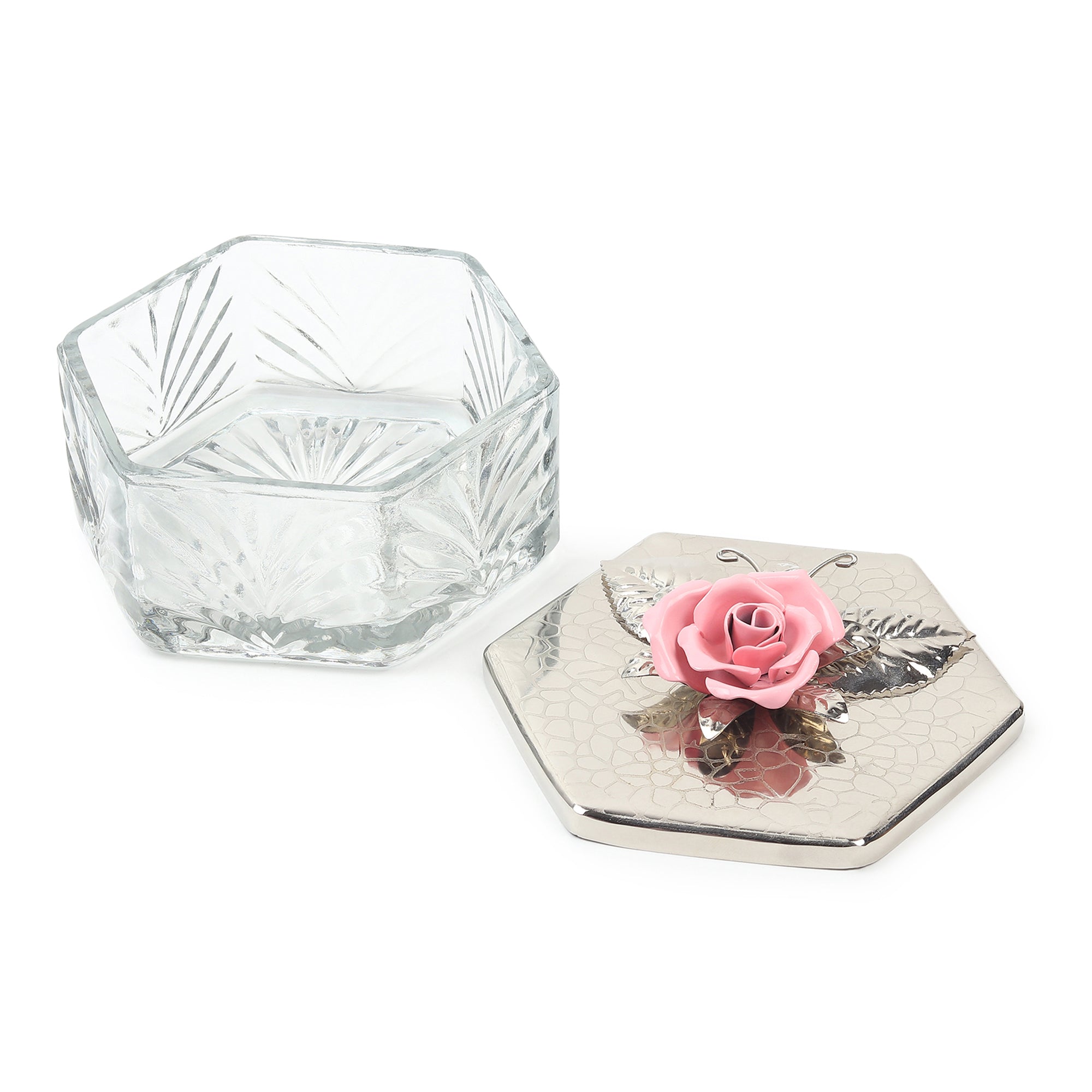 Petal Eclat Pink Hexa Storage Box