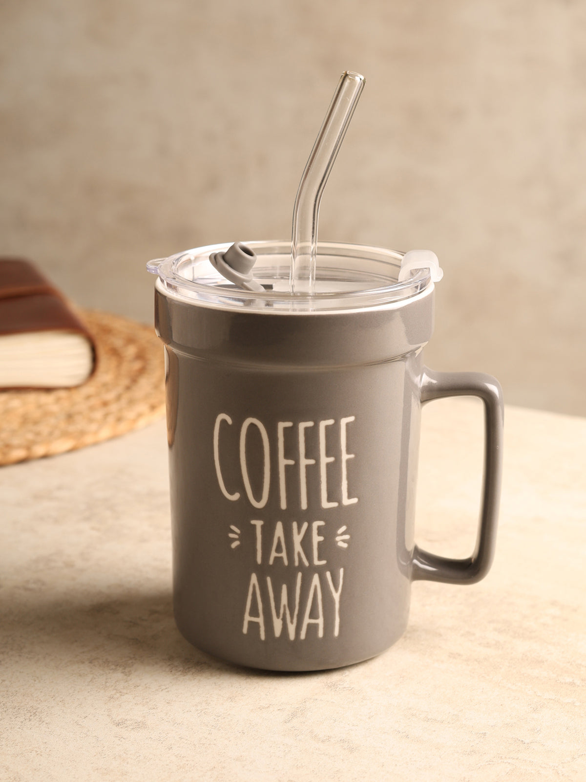 Mugsy Grey Ceramic GS Mug