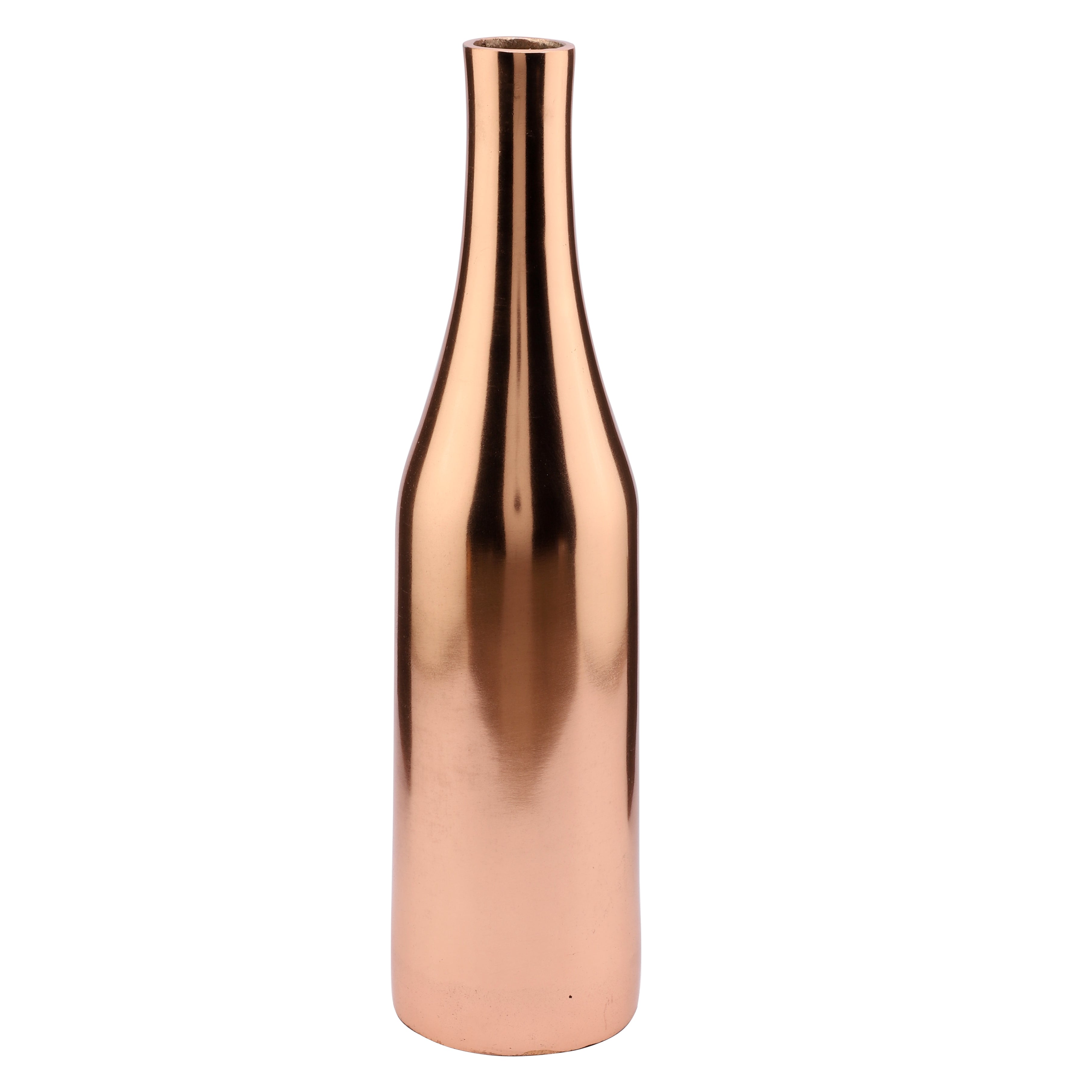 Champagne small Bottle Vase-Rose gold