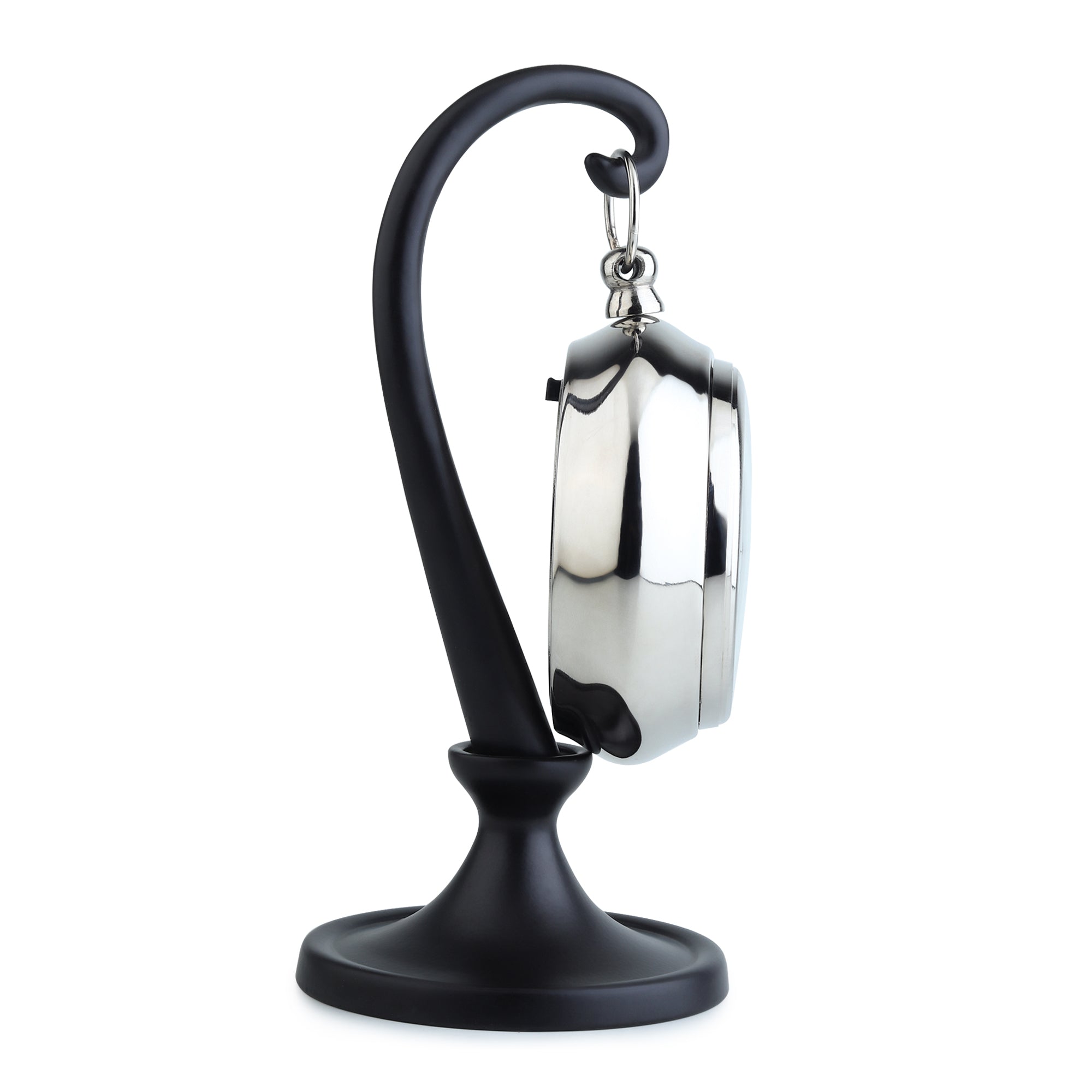 Seishi Silver Table clock