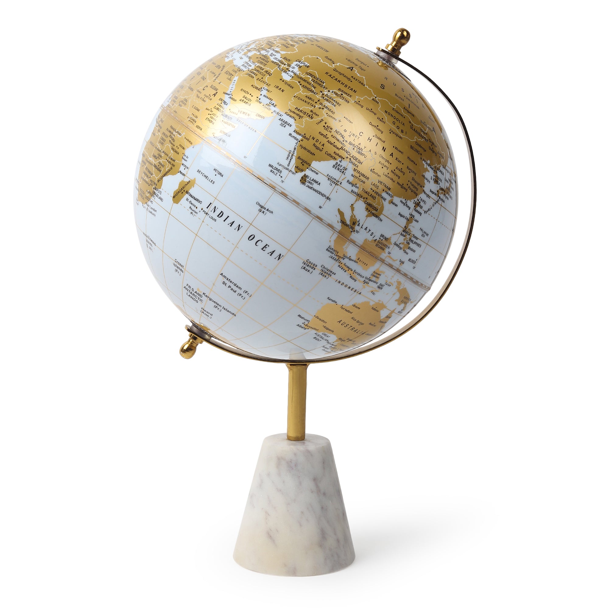 Aerion Marble Decorative Globe