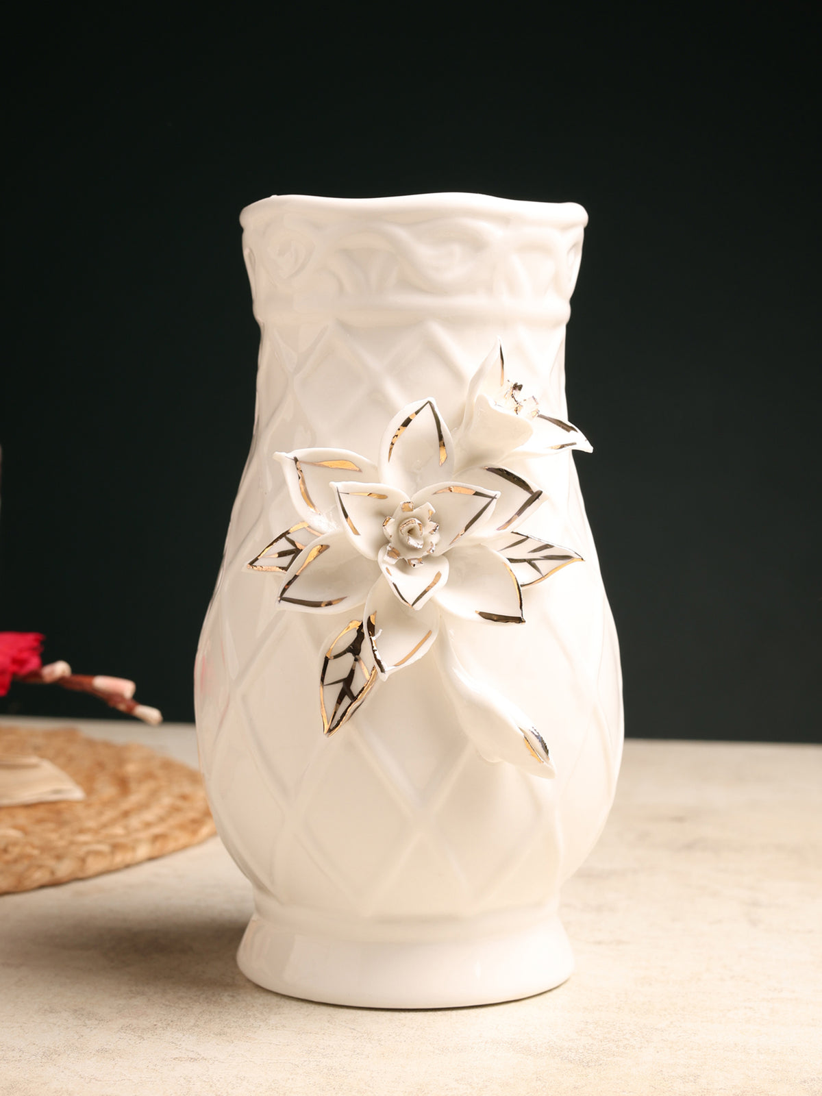 Margaux Fleur Porcelain Vase