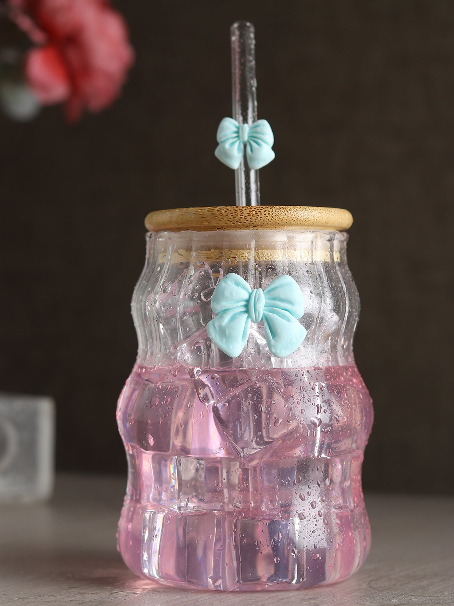 Taffy Glass Tumbler Blue
