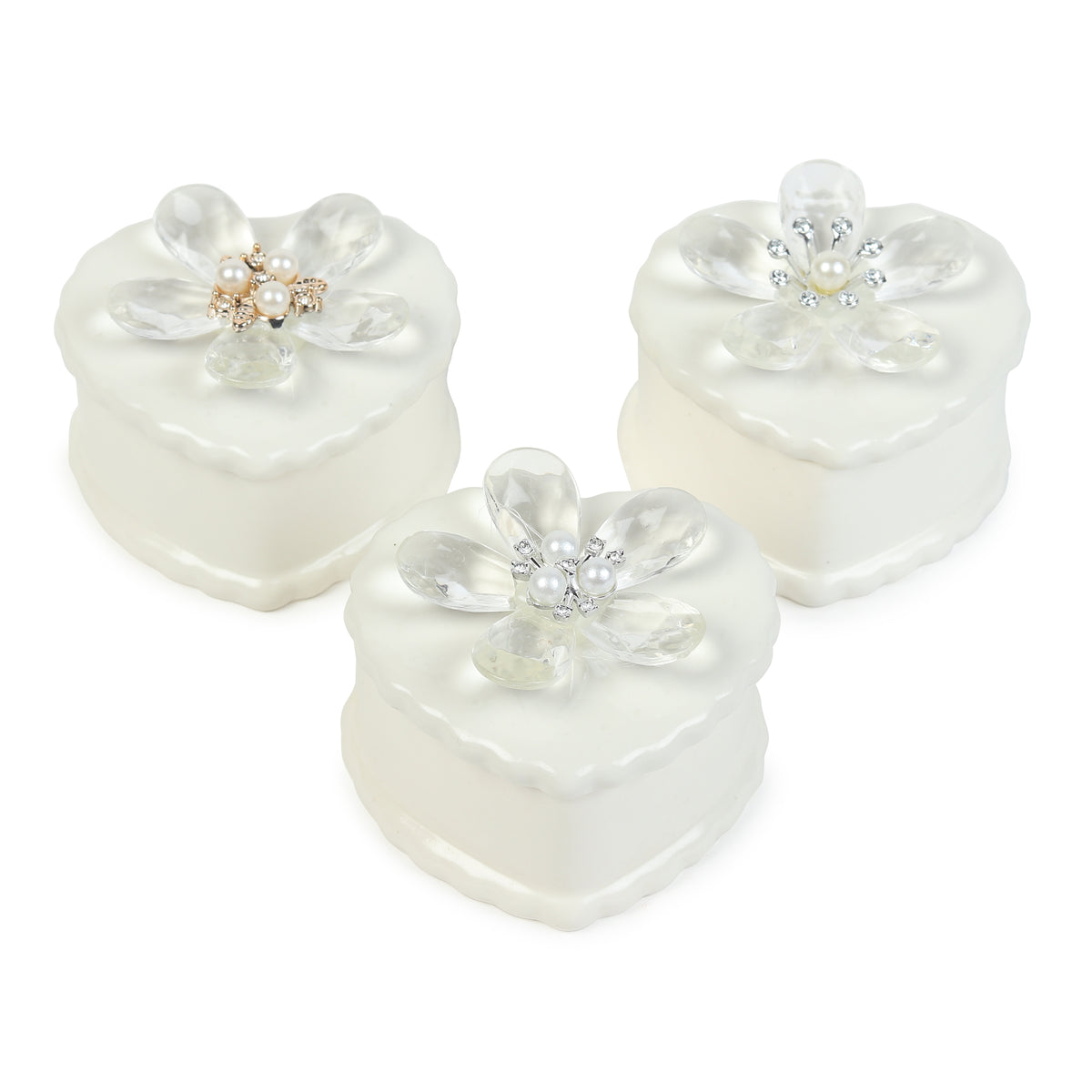 Coeurine Porcelain Box Set of 3