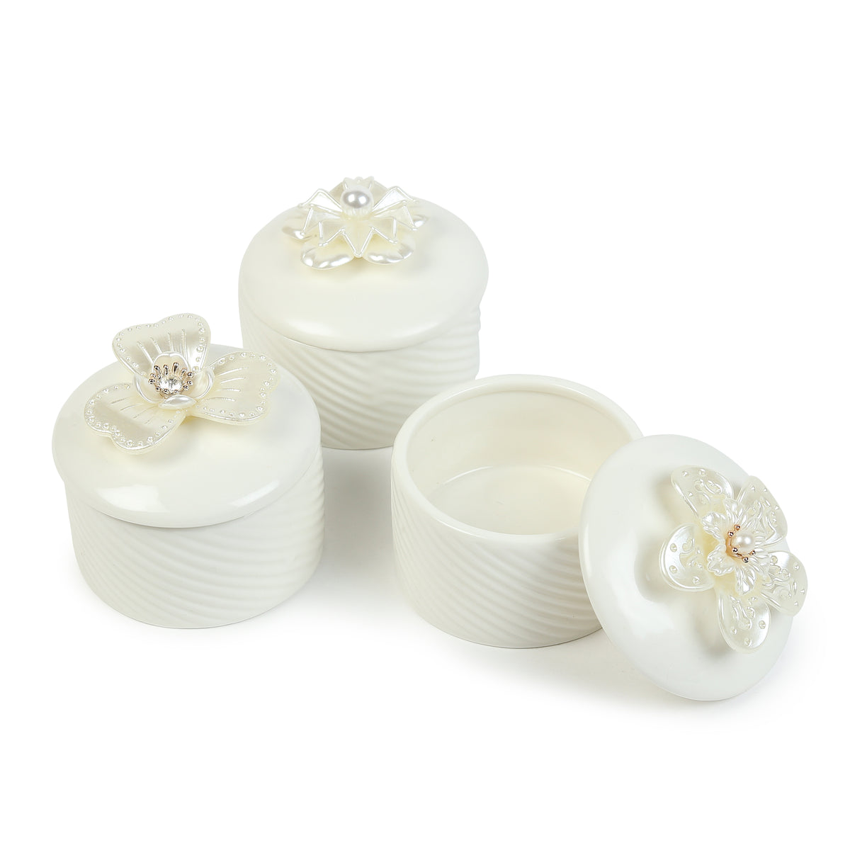 Florette Porcelain Box Set
