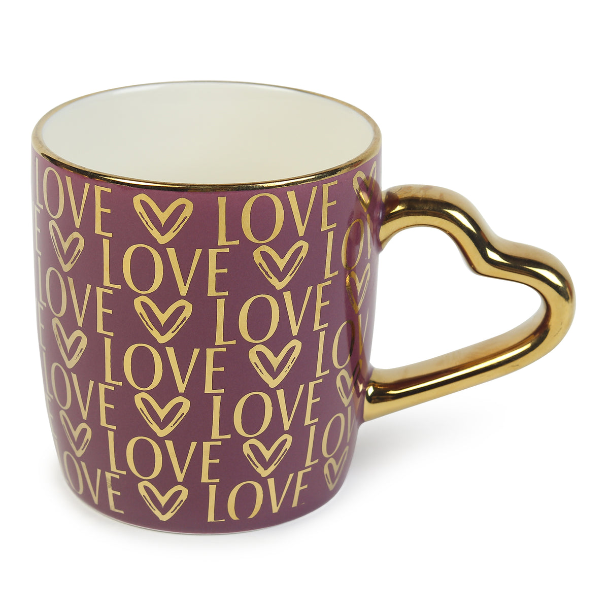 Love Notes Purple Mug