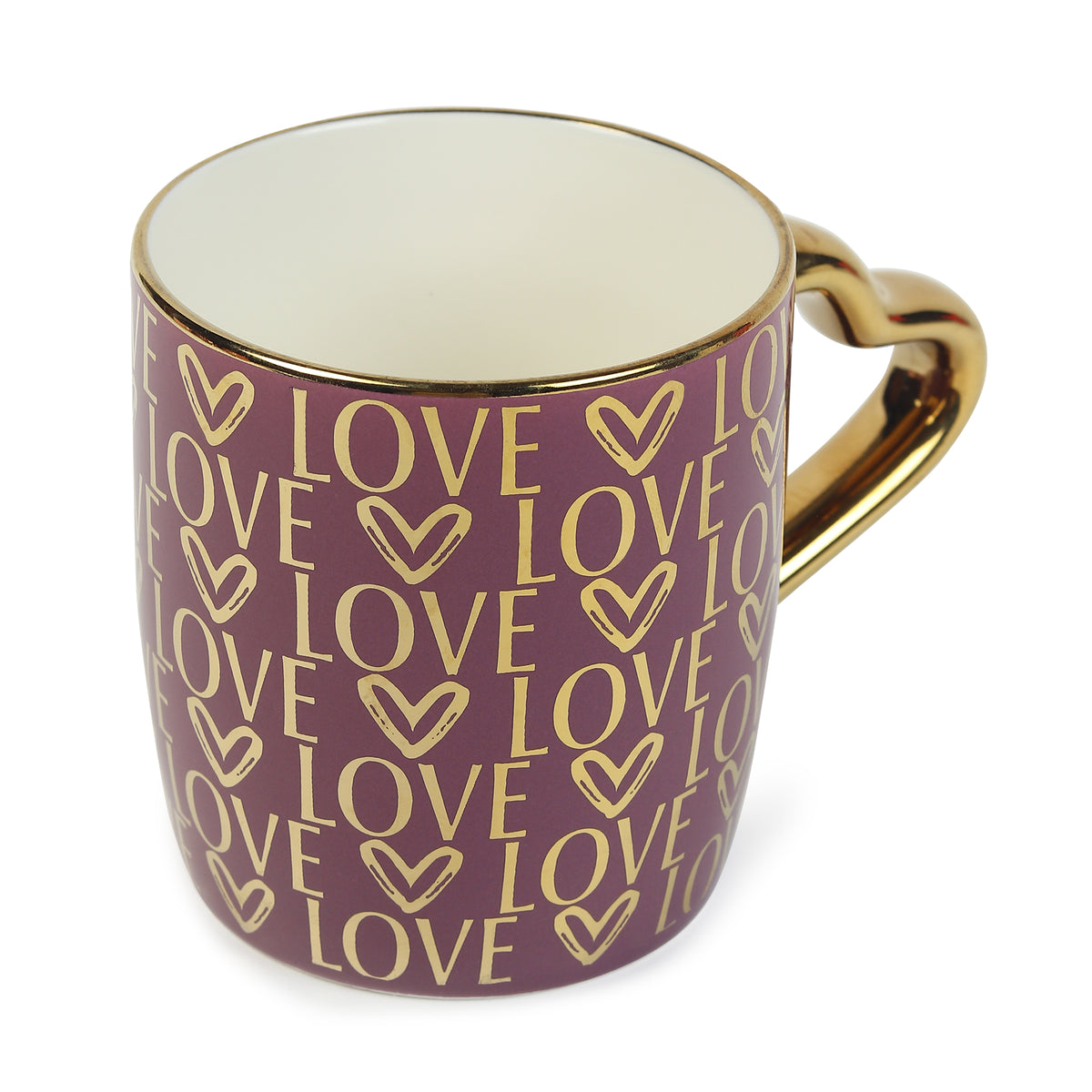 Love Notes Purple Mug