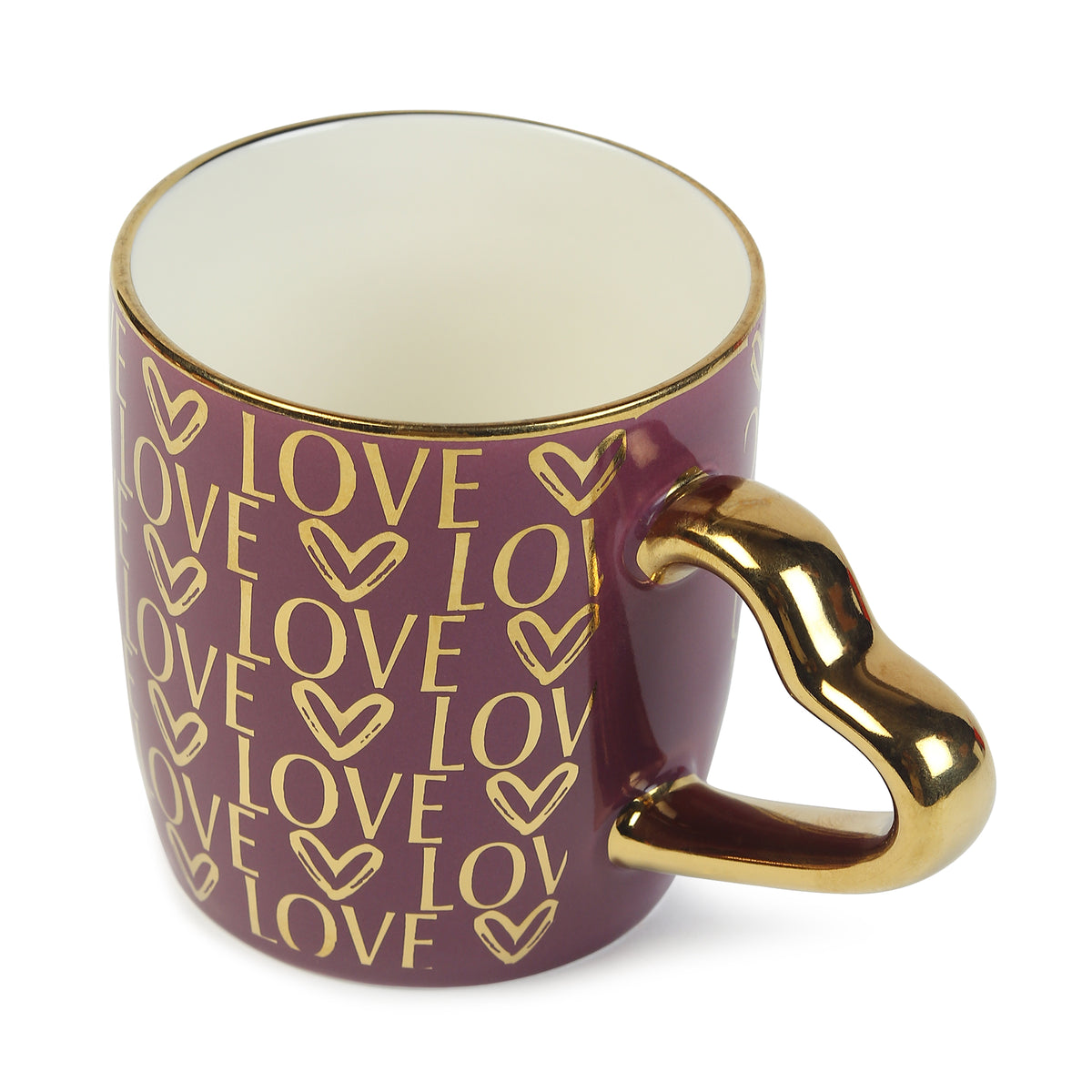 Love Notes Purple Mug