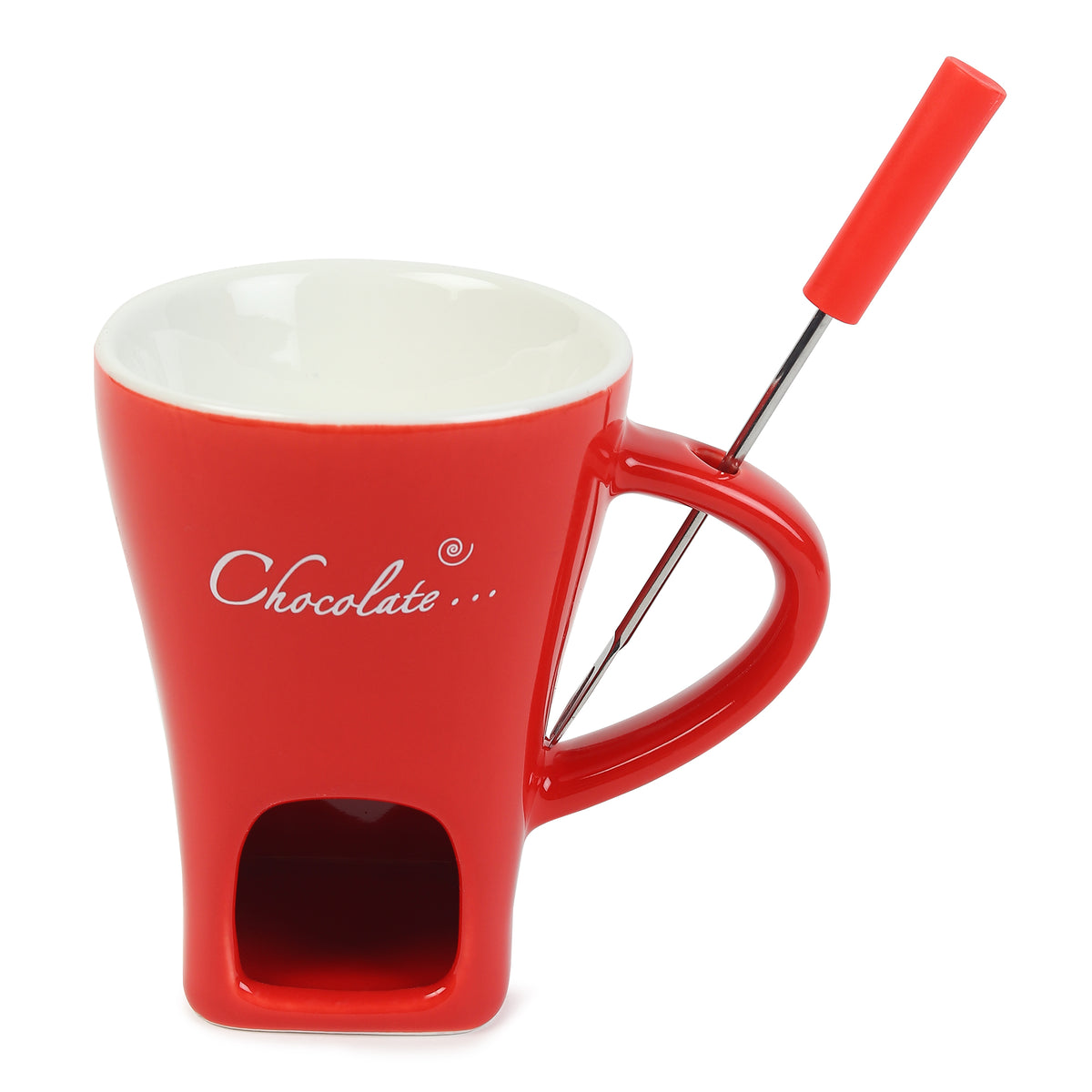 Choc Affair Fondue Cup Red