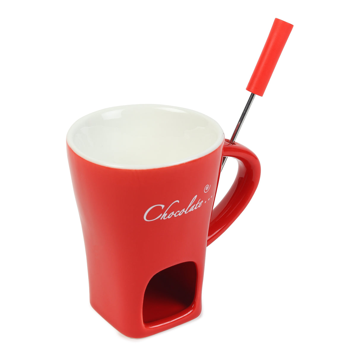 Choc Affair Fondue Cup Red
