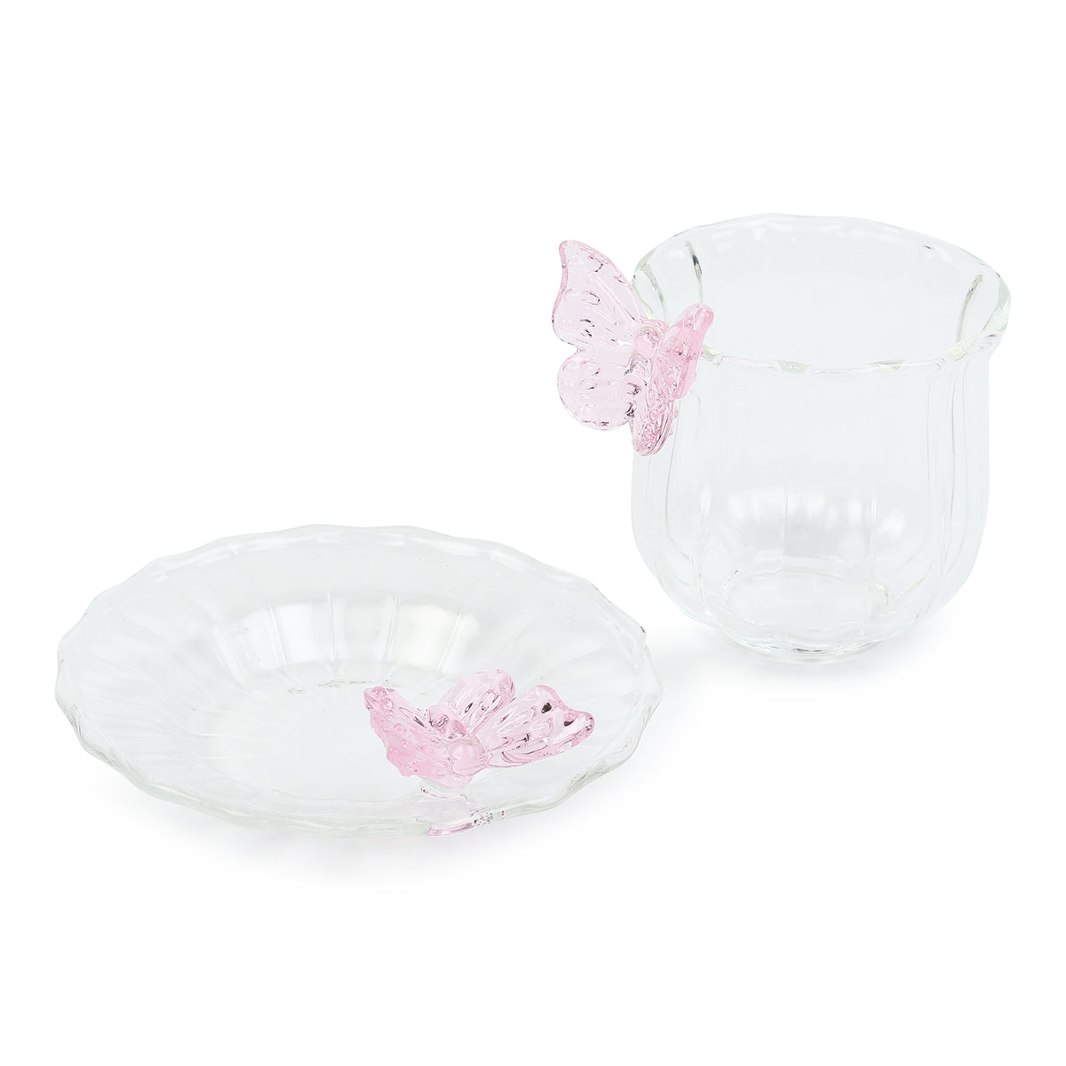 Titli Mira Glass Cup & Saucer