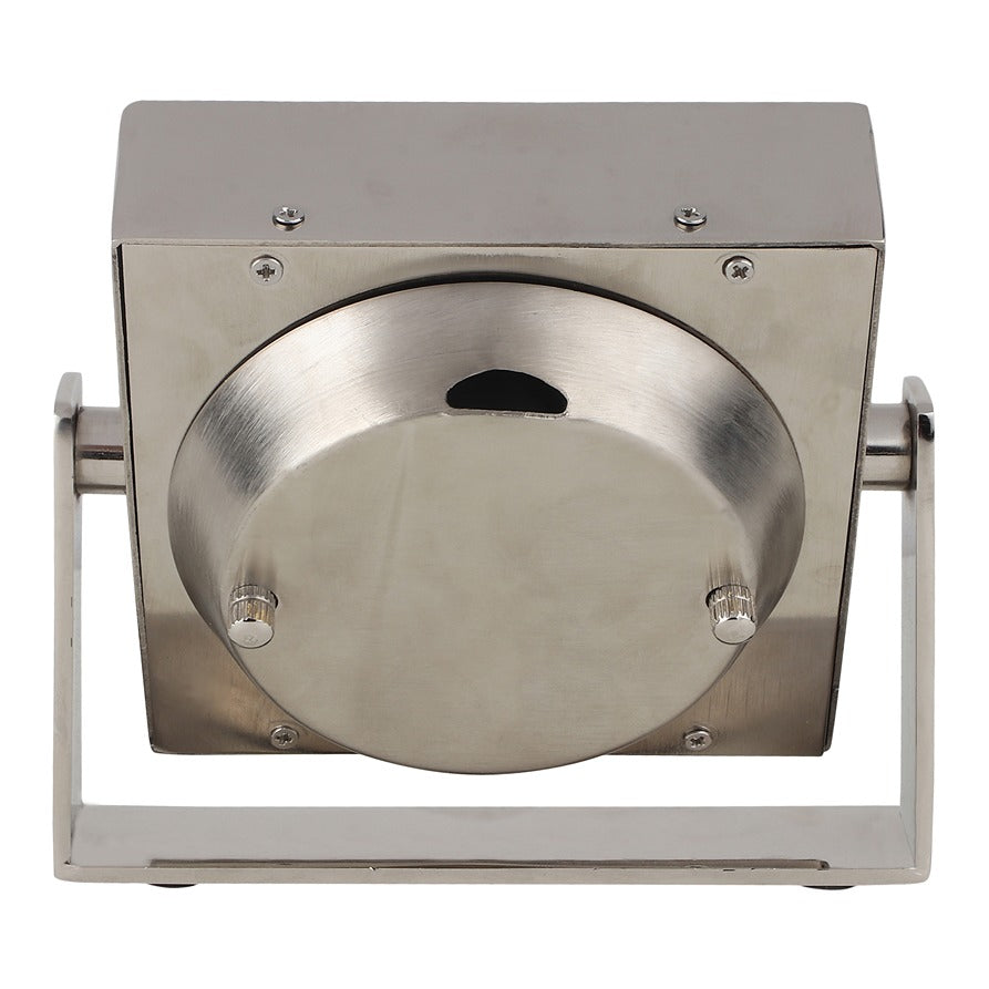 Time's Canvas - The Table Clock ( Medium ) In Silver