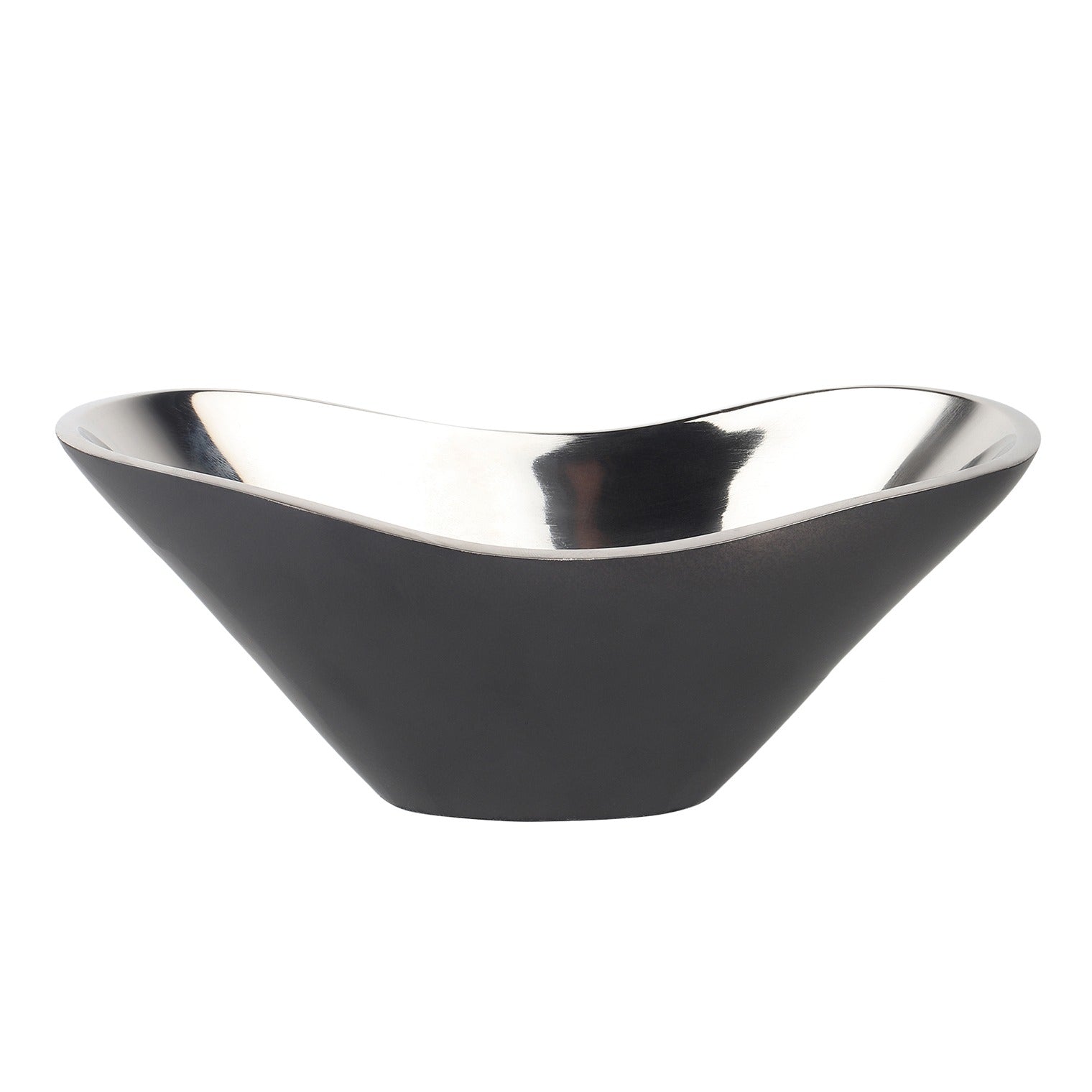 Opulent Oval Bowl Silver
