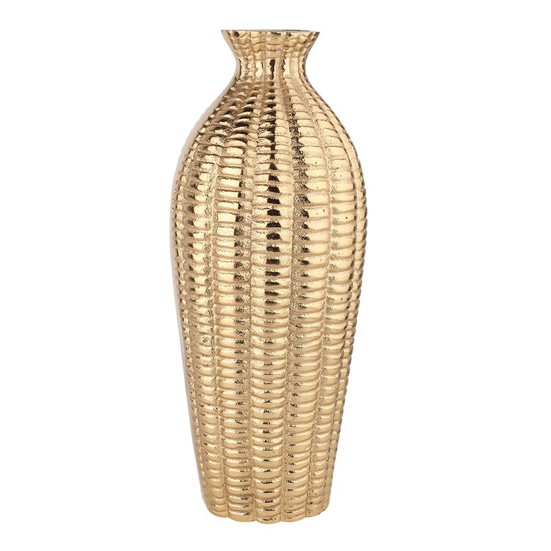 Serene Metallica Vase Gold