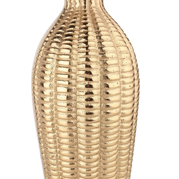 Serene Metallica Vase Gold