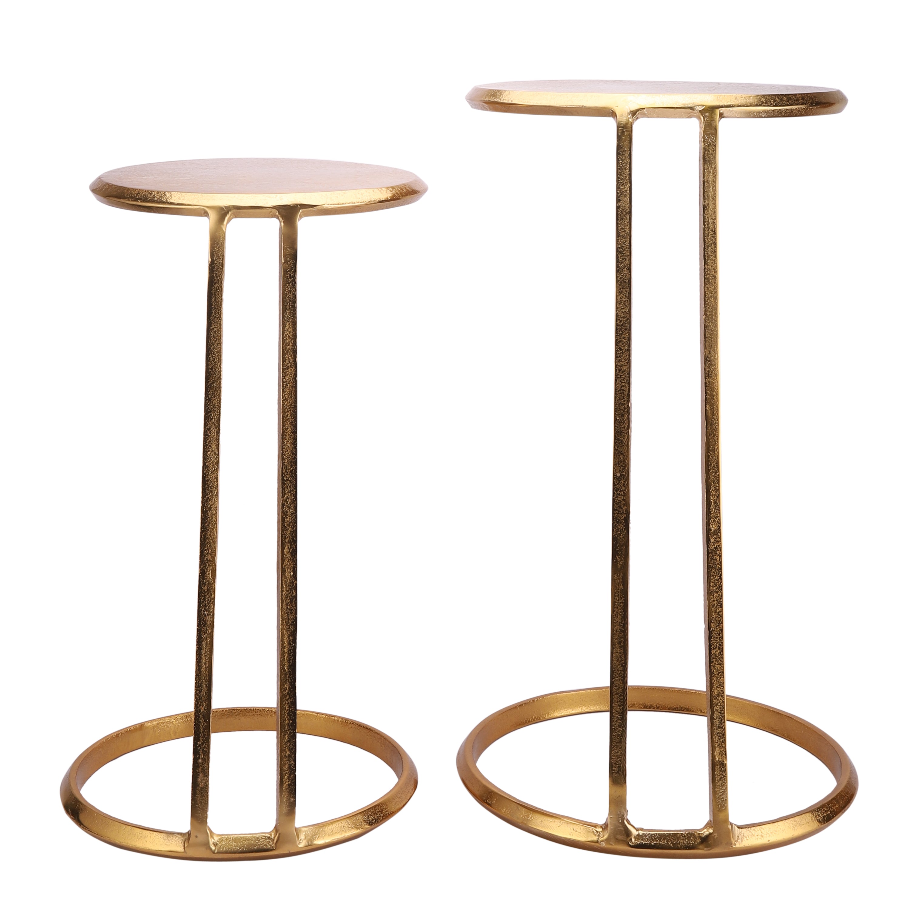 Slanted Nesting Side Tables Set of 2