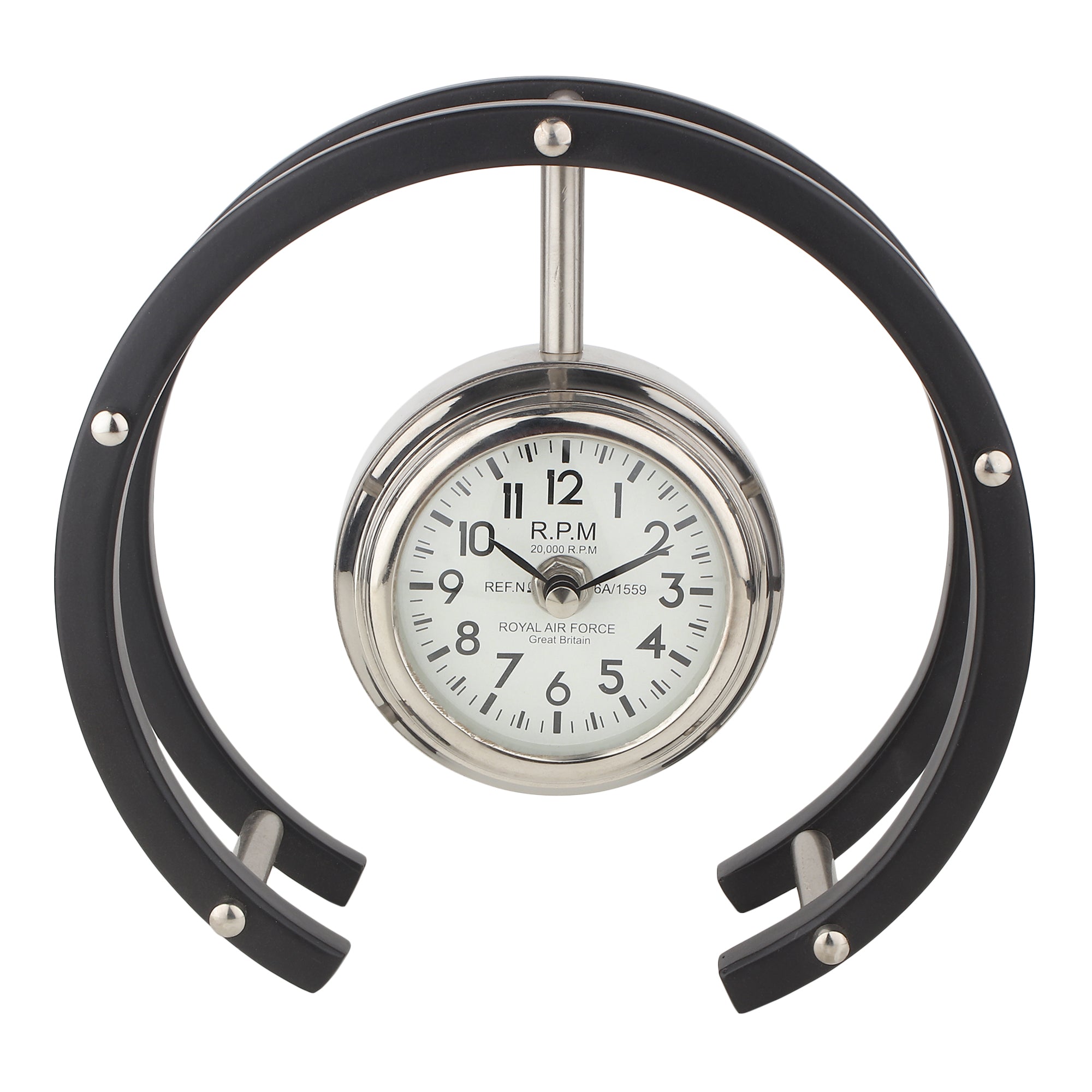 Luna Serenade Table Clock