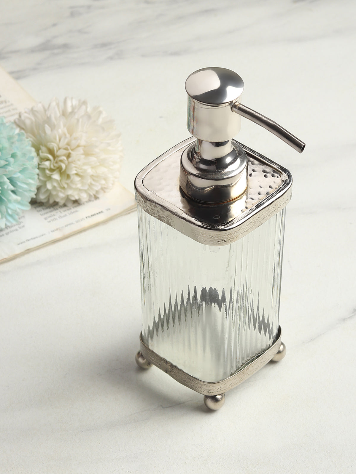 Elio Glass Lotion Dispenser