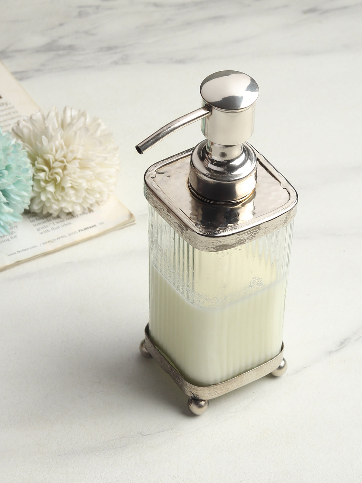 Elio Glass Lotion Dispenser