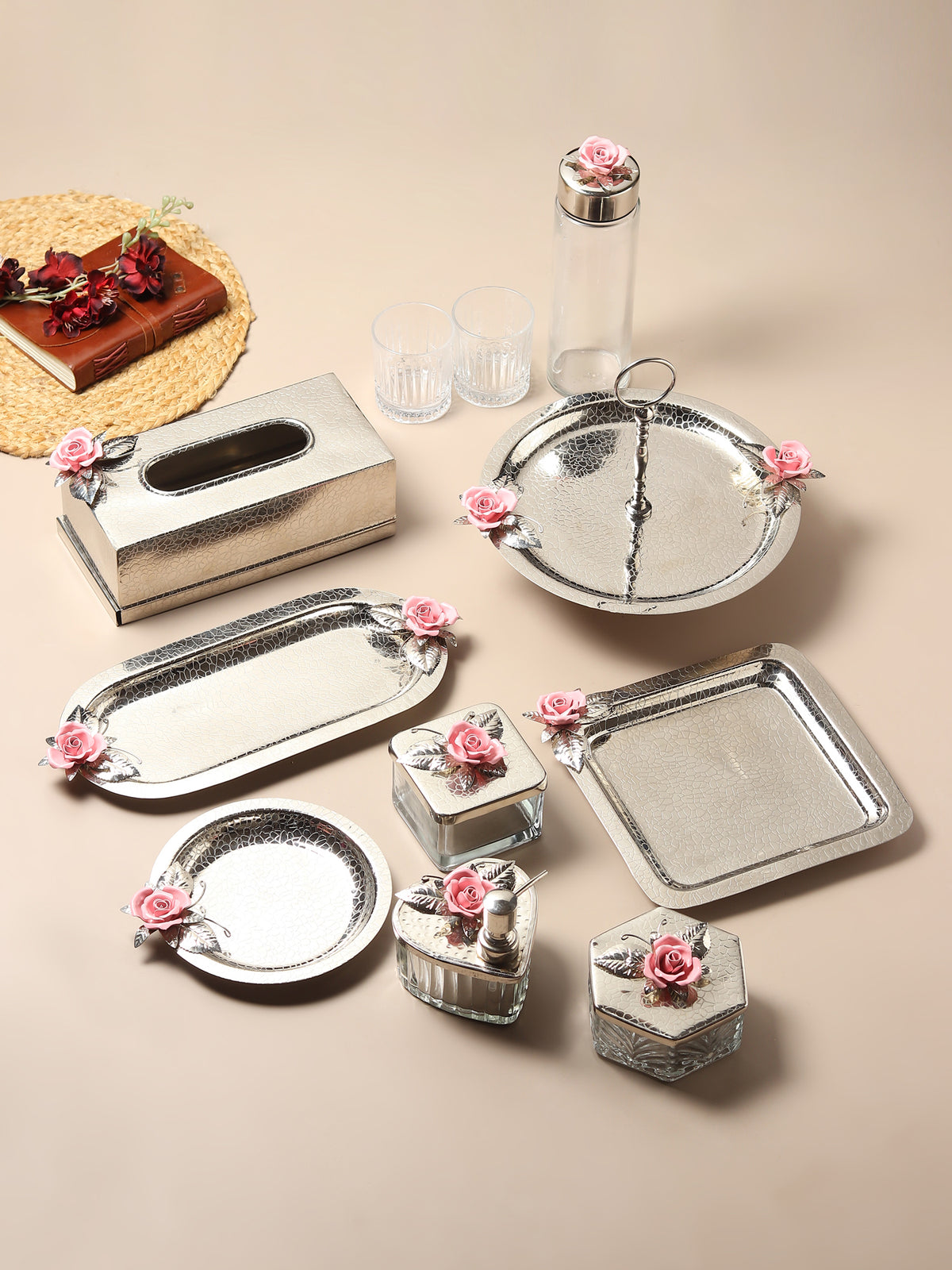 Petal Eclat Pink Hexa Storage Box