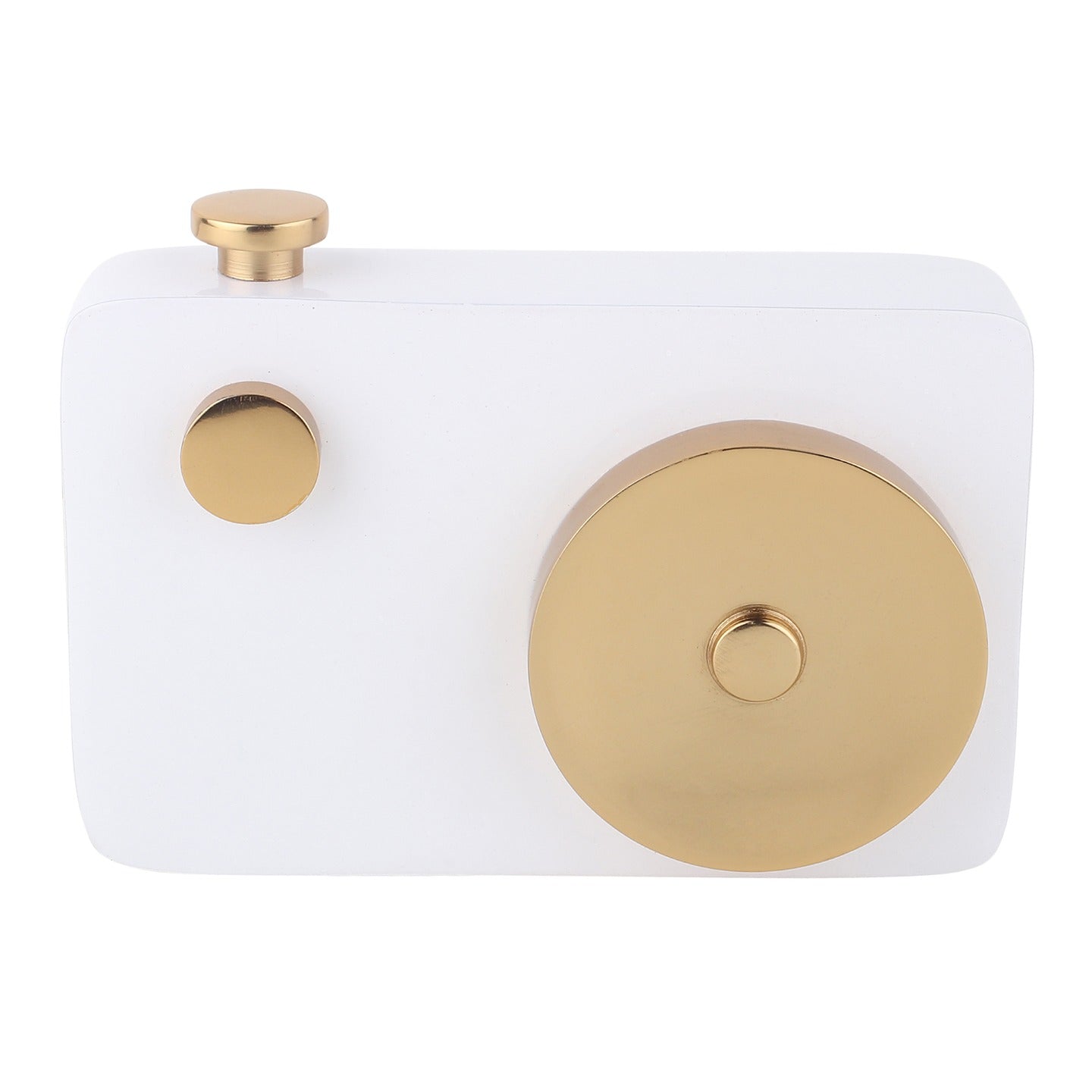 Vintage Shutter Charm In Gold